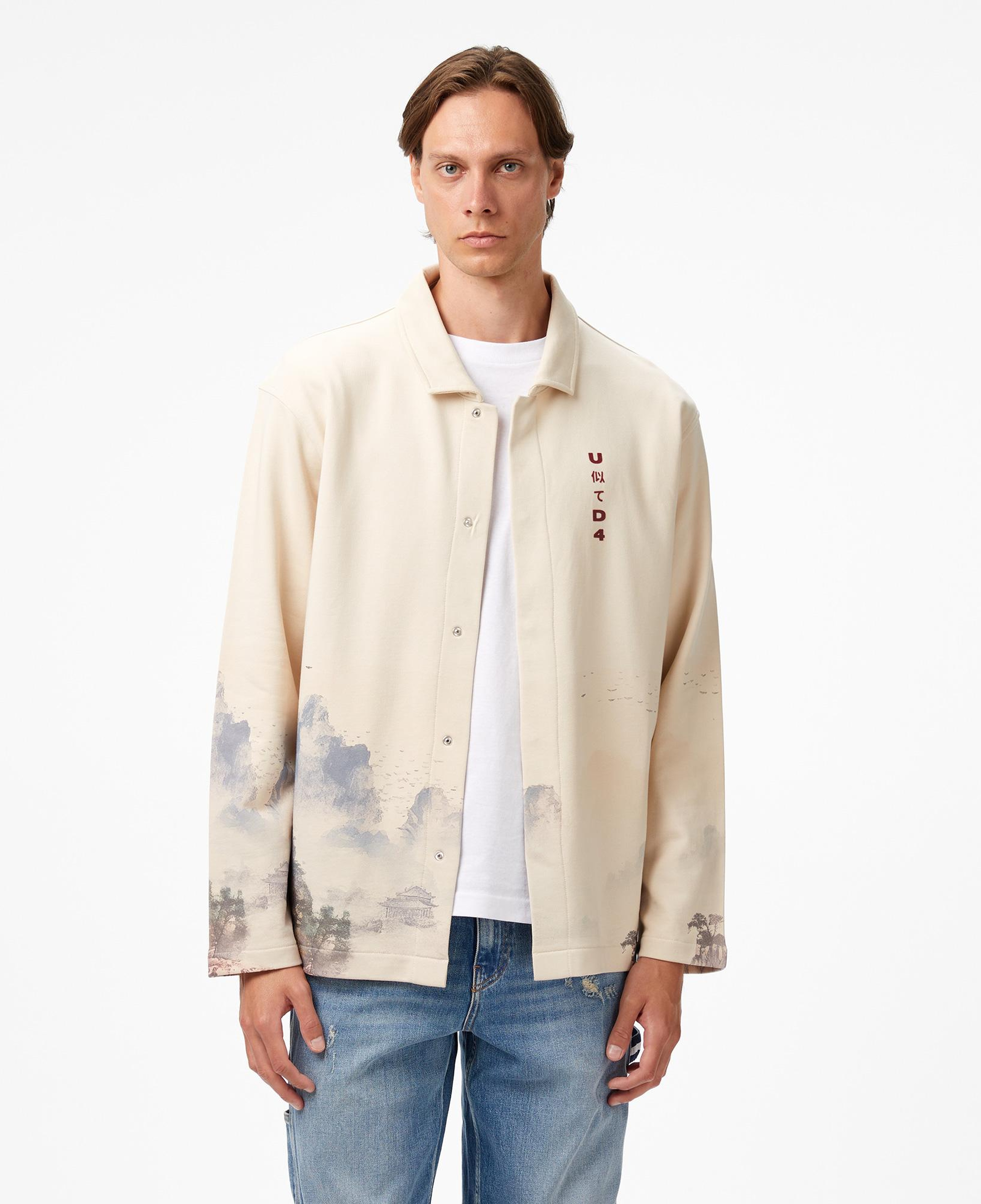 UNITED4 Classic Erkek Krem Gömlek