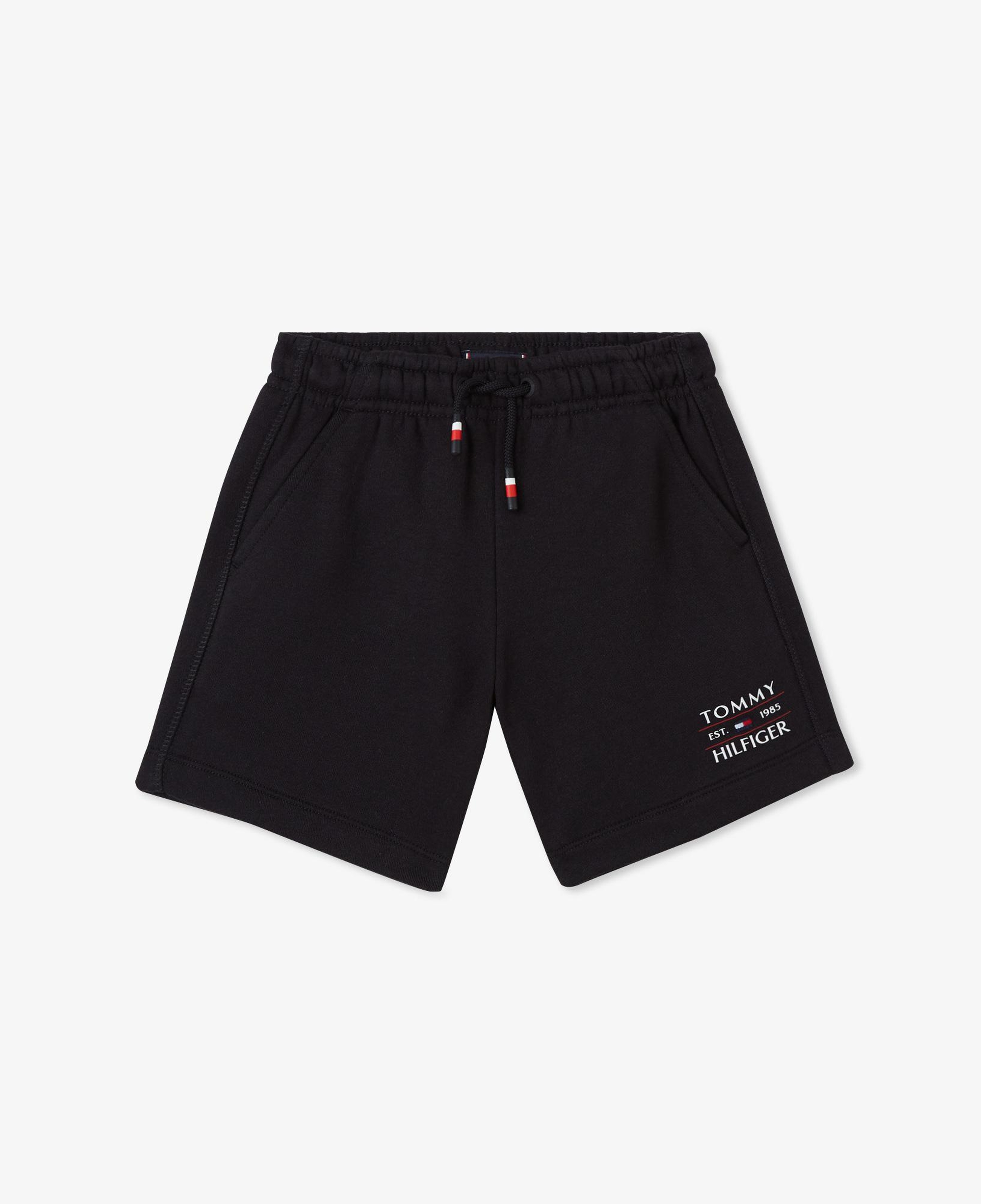 Tommy Hilfiger Logo Çocuk Siyah Şort