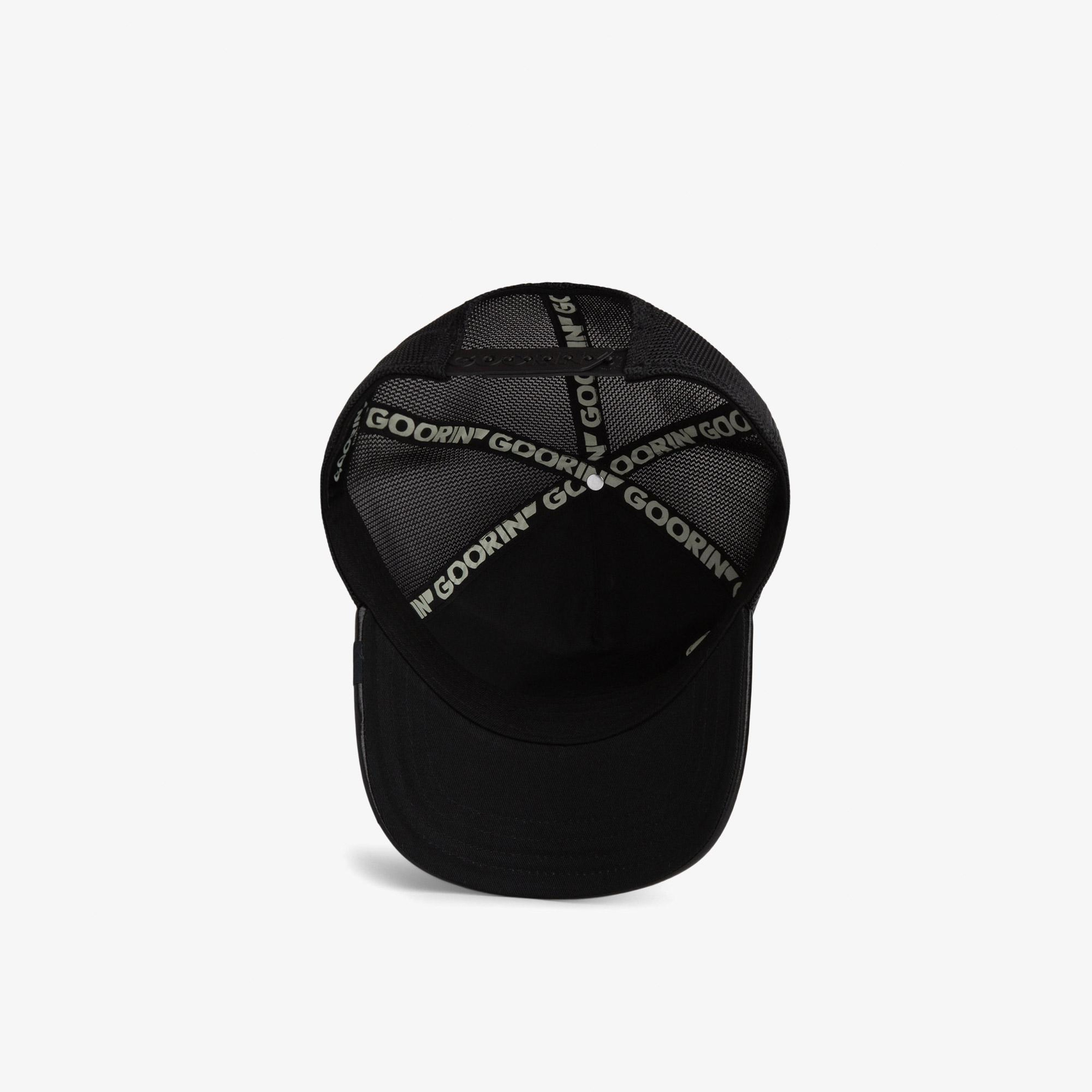 Goorin Bros Faux Leather Panther Unisex Siyah Şapka