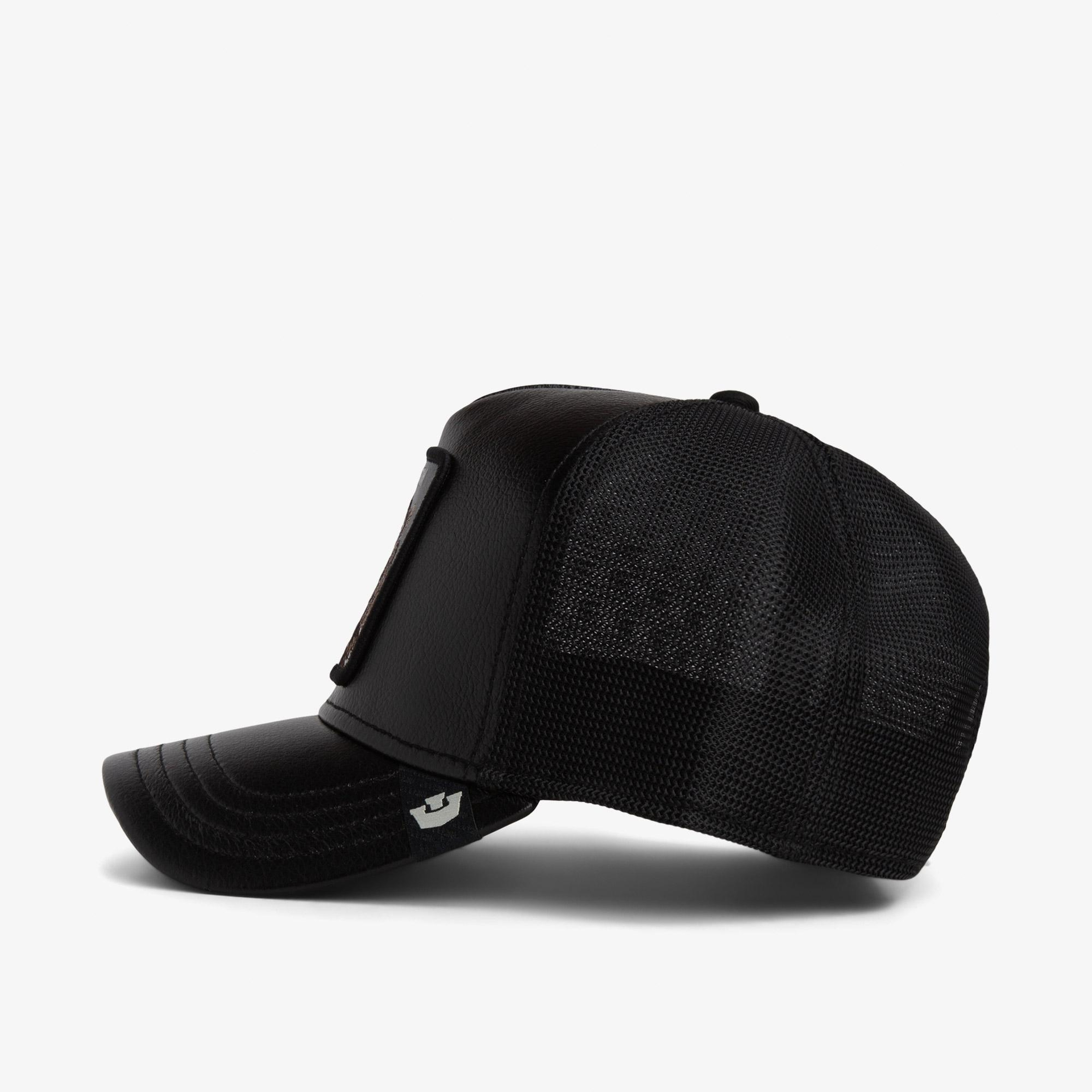 Goorin Bros Faux Leather Panther Unisex Siyah Şapka