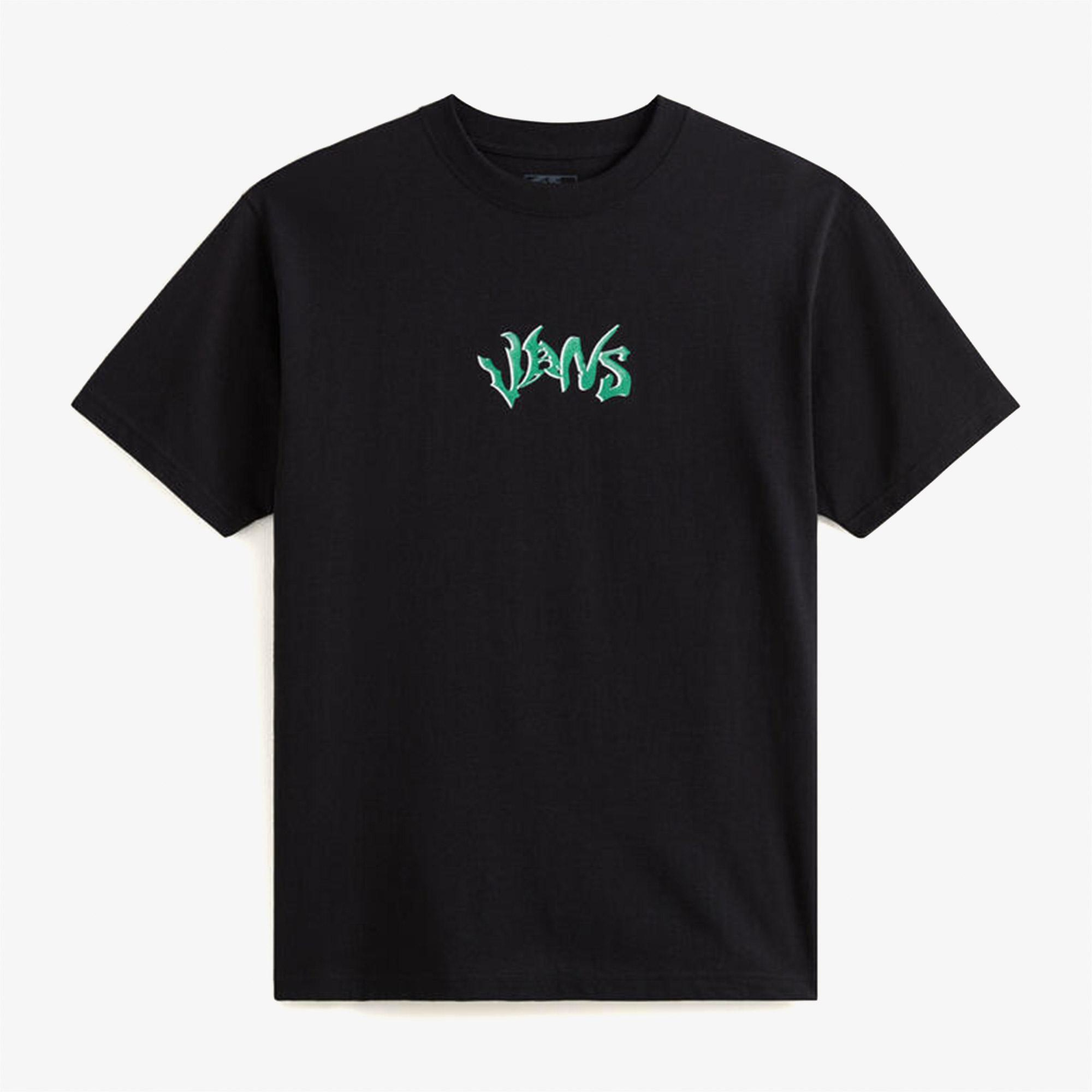 Vans Wild Circle Erkek Siyah T-Shirt