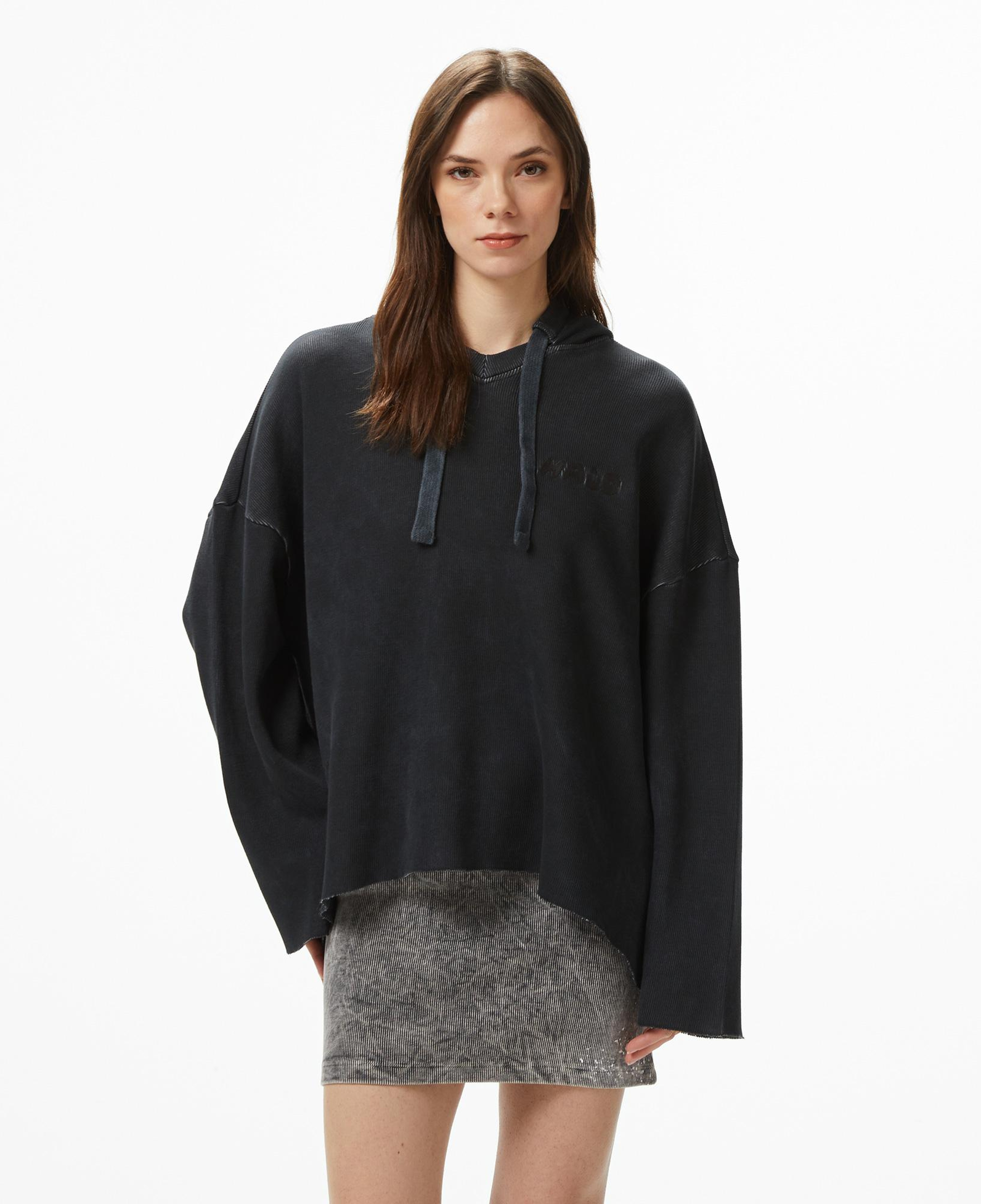 Les Benjamins Regular Fit Kadın Siyah Sweatshirt