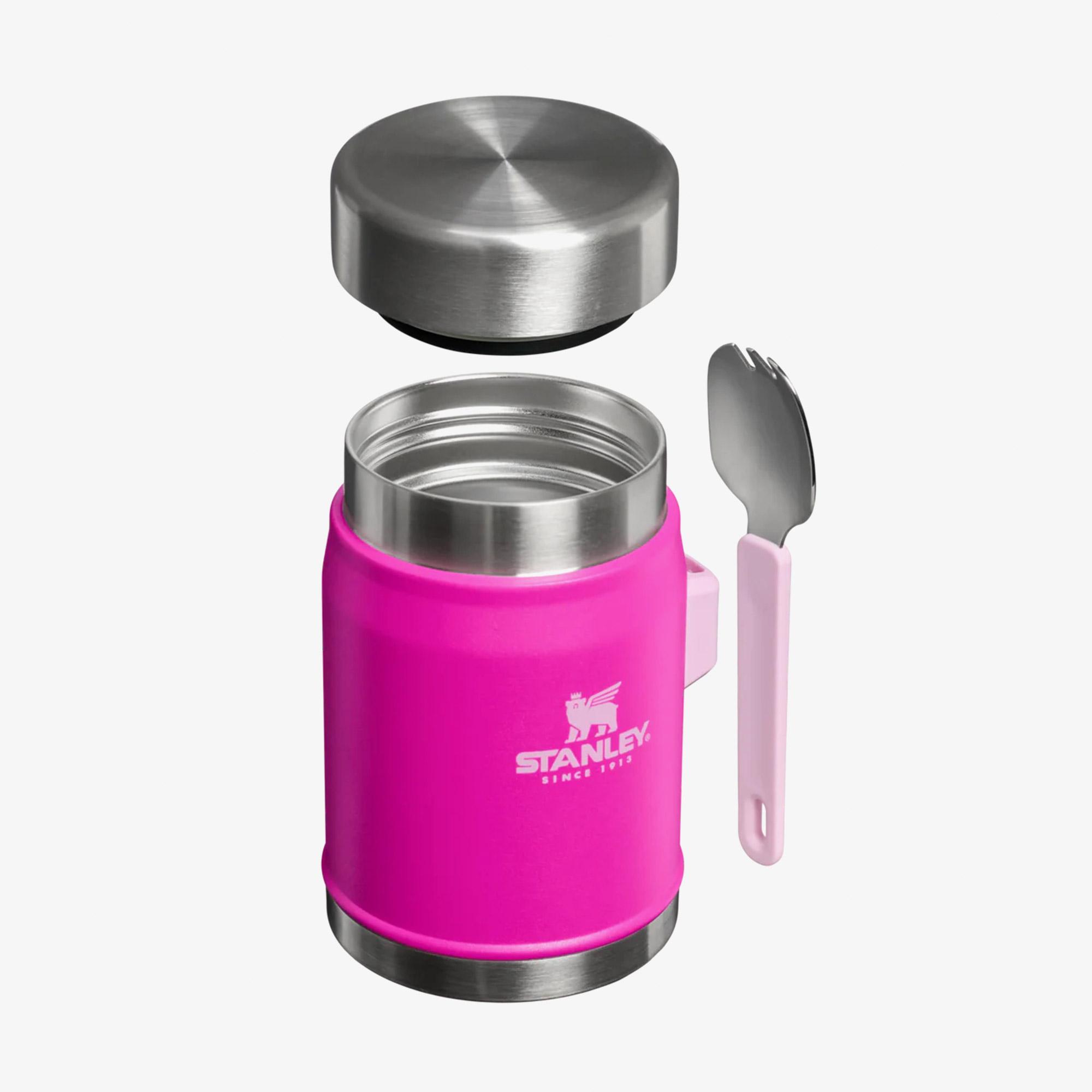Stanley The Classic Legendary 0.4L Kaşıklı Unisex Pembe Termos