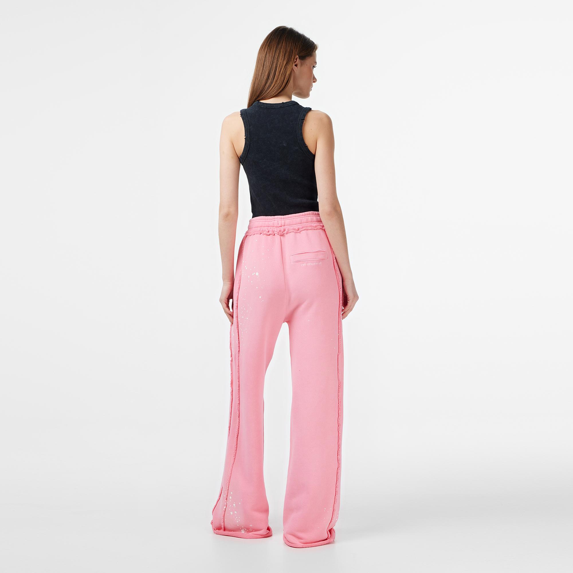 Les Benjamins Regular Fit Kadın Pembe Eşofman Altı