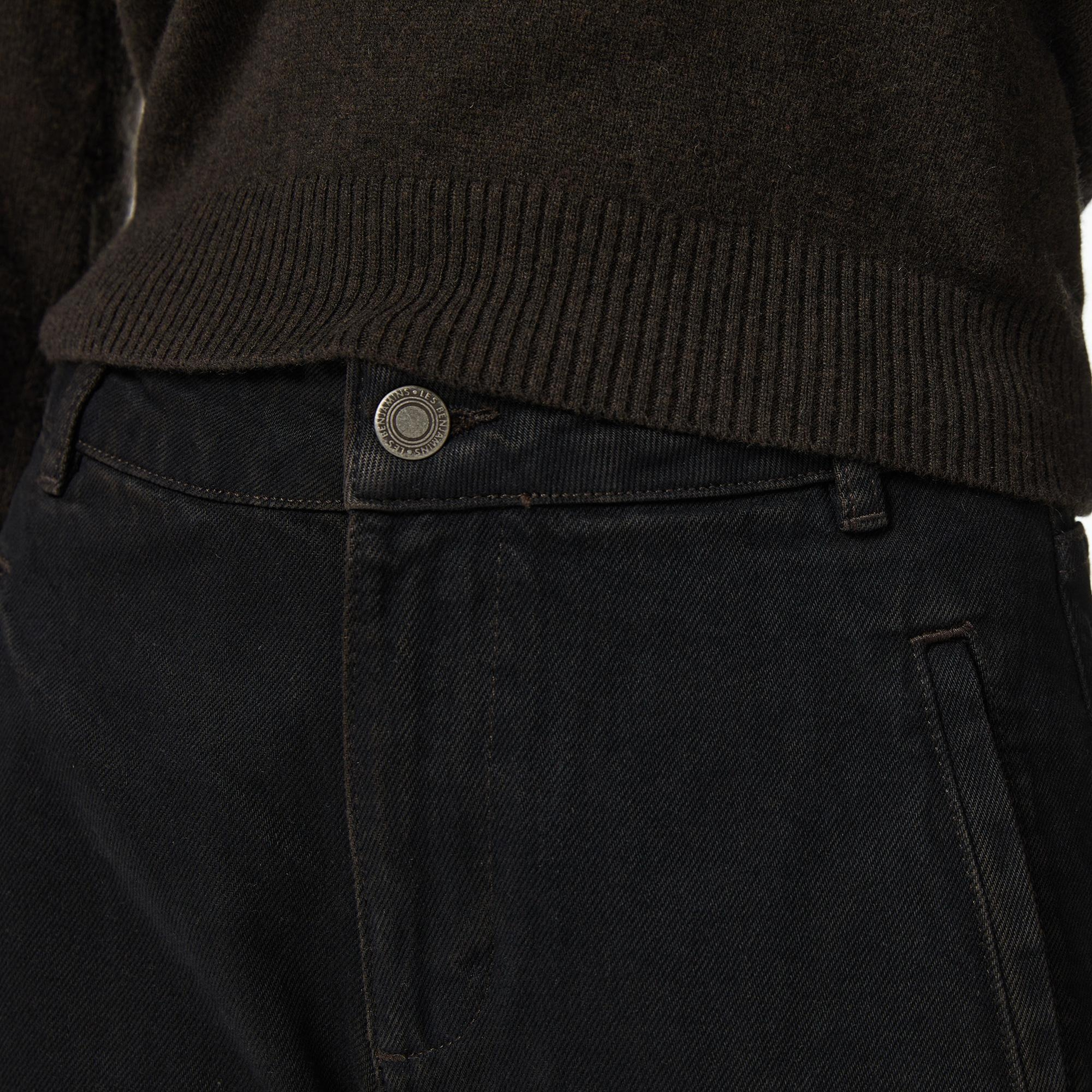 Les Benjamins Regular Fit Kadın Mavi Pantolon