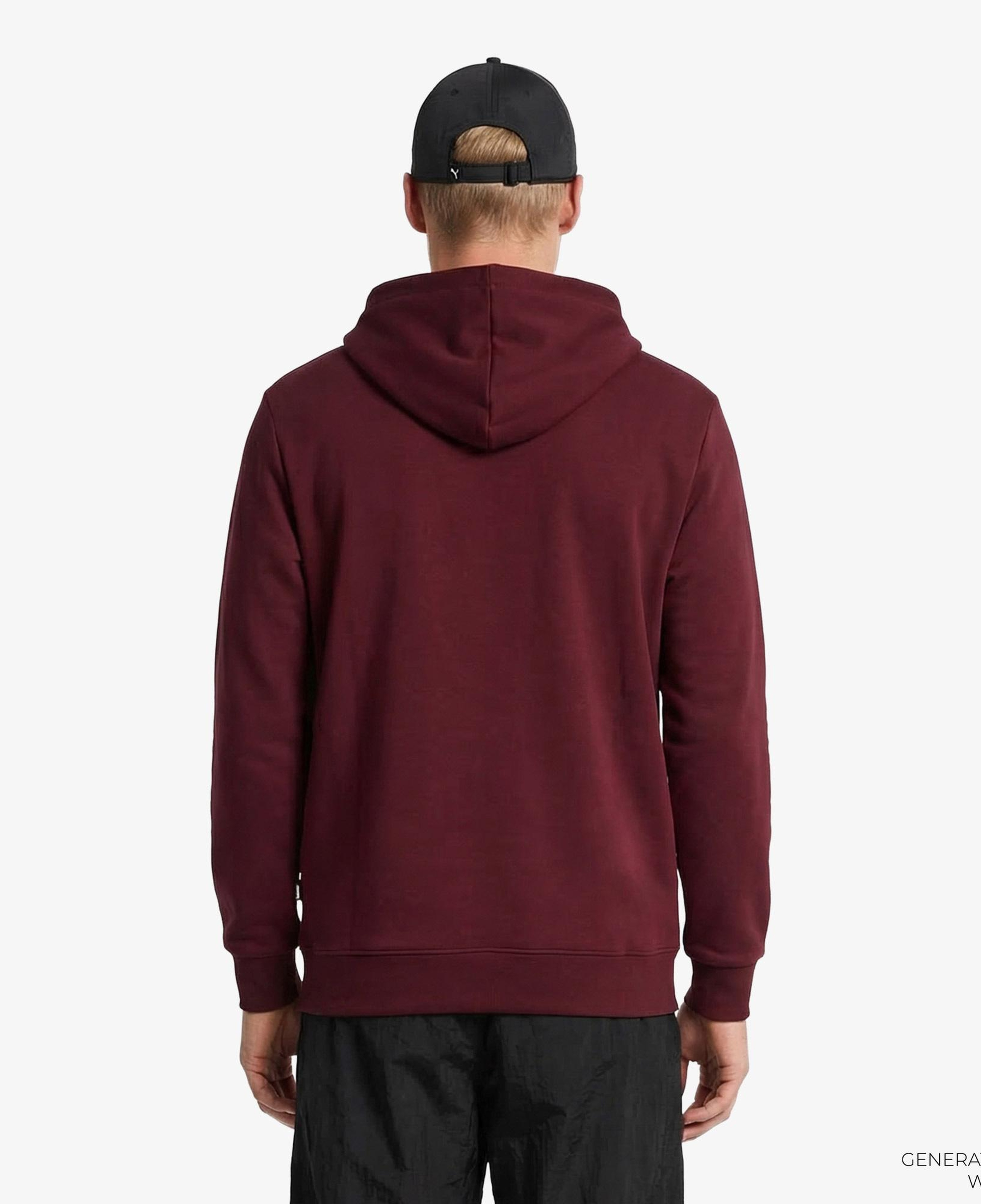 Puma Essentials Elevated Erkek Kırmızı Sweatshirt