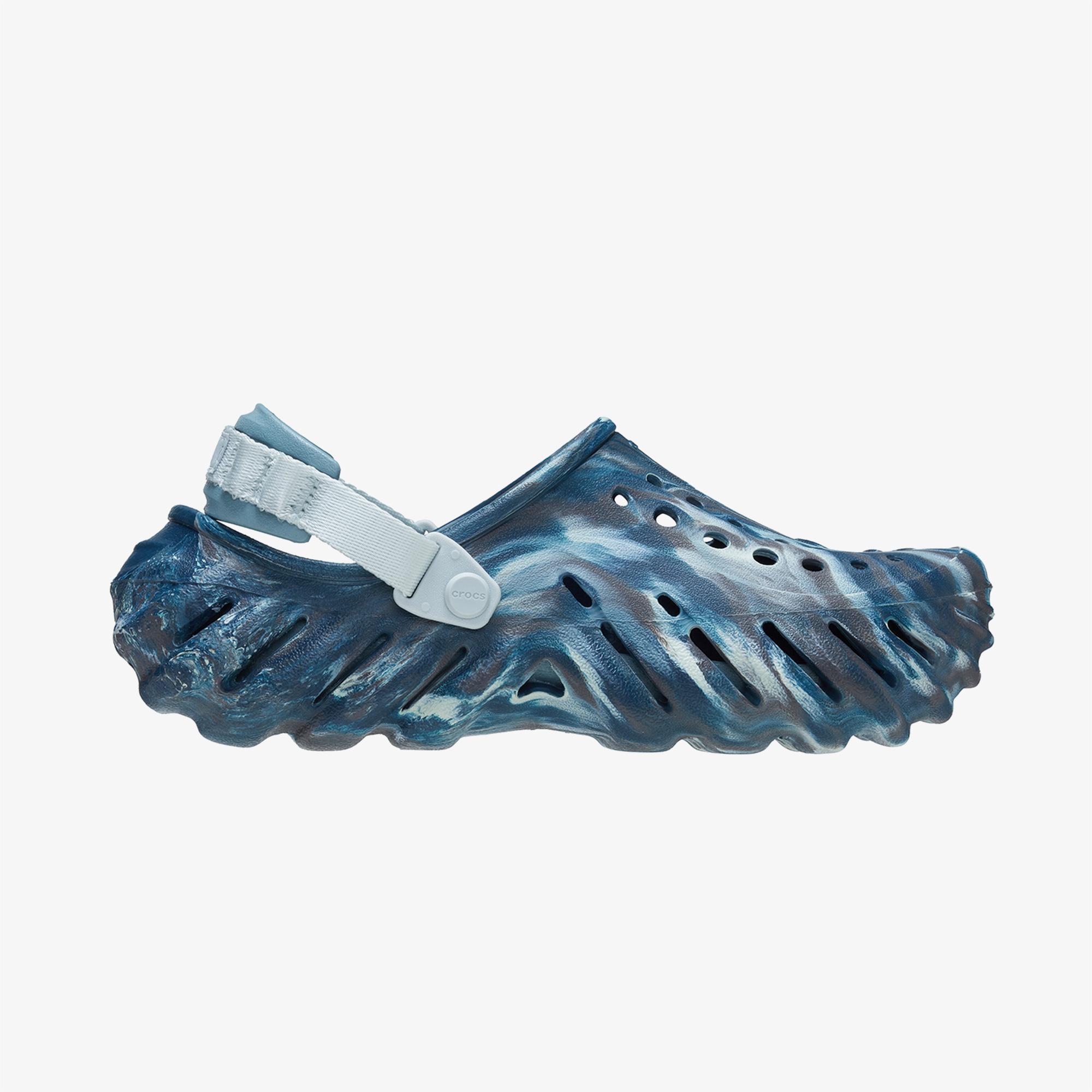 Crocs Echo Marbled Clog Erkek Siyah Terlik