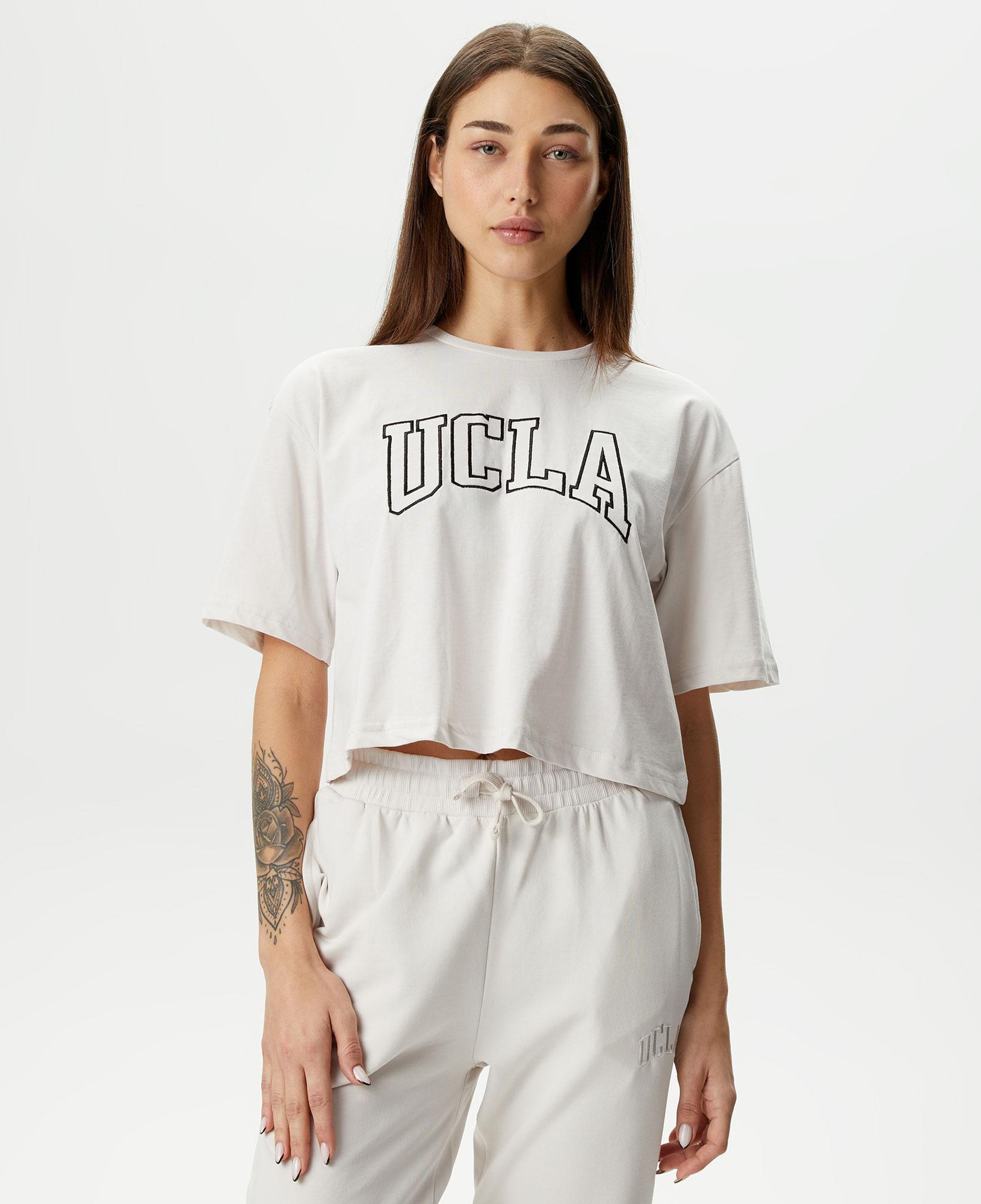 Ucla Helena Kadın Krem T-Shirt