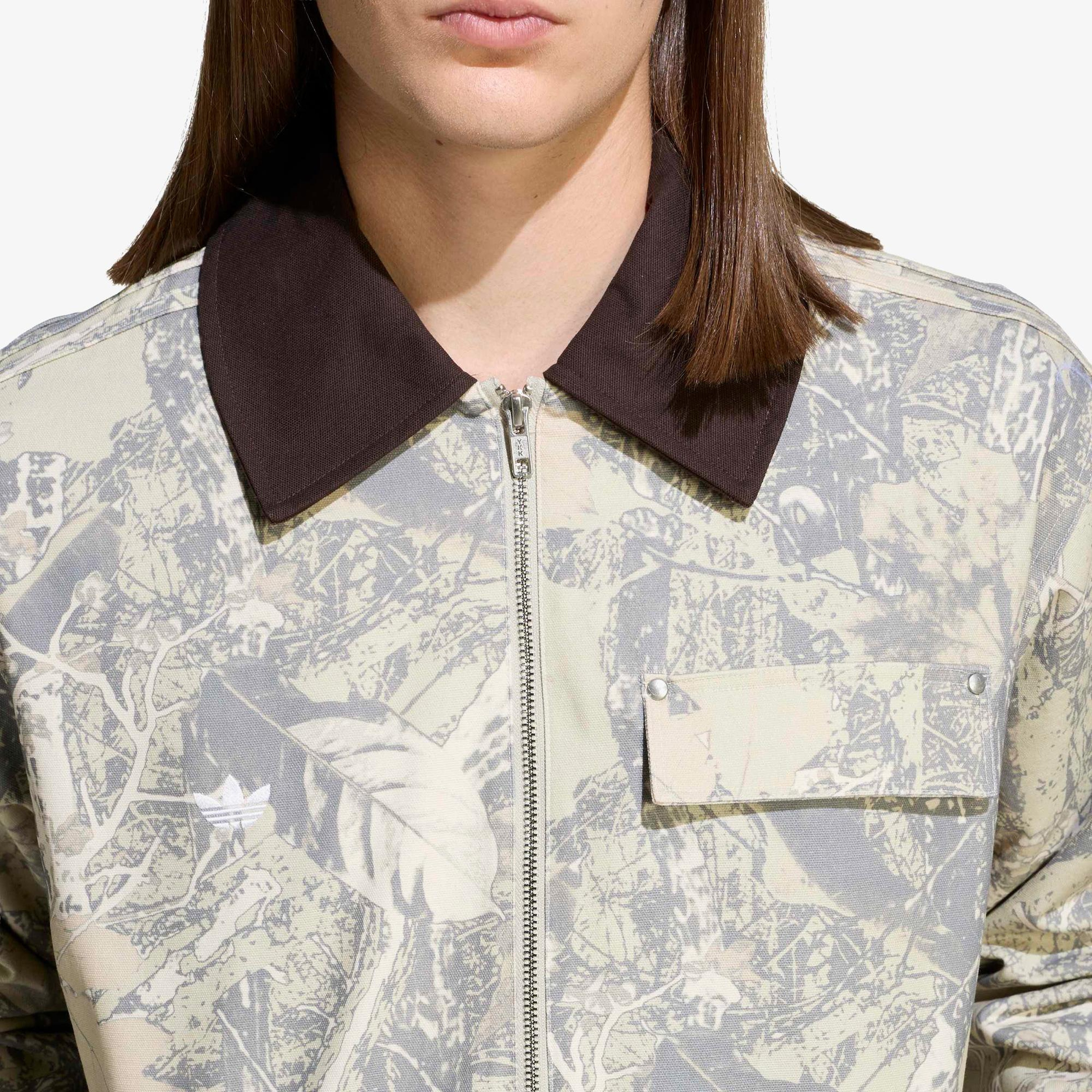 adidas Workwear Erkek Bej Ceket