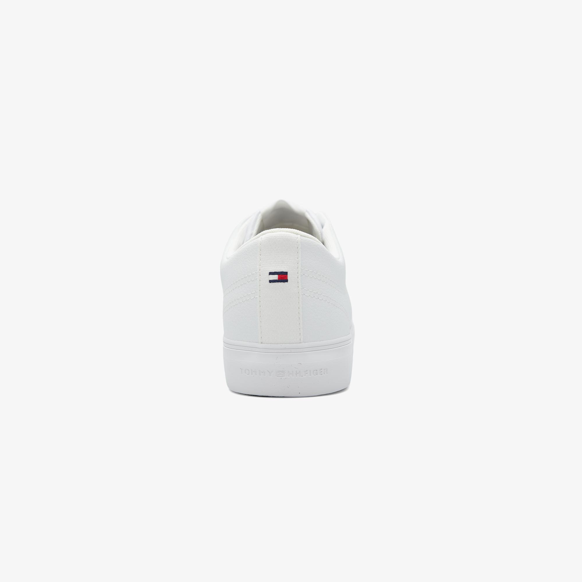 Tommy Hilfiger Hi Vulc Erkek Beyaz Sneaker