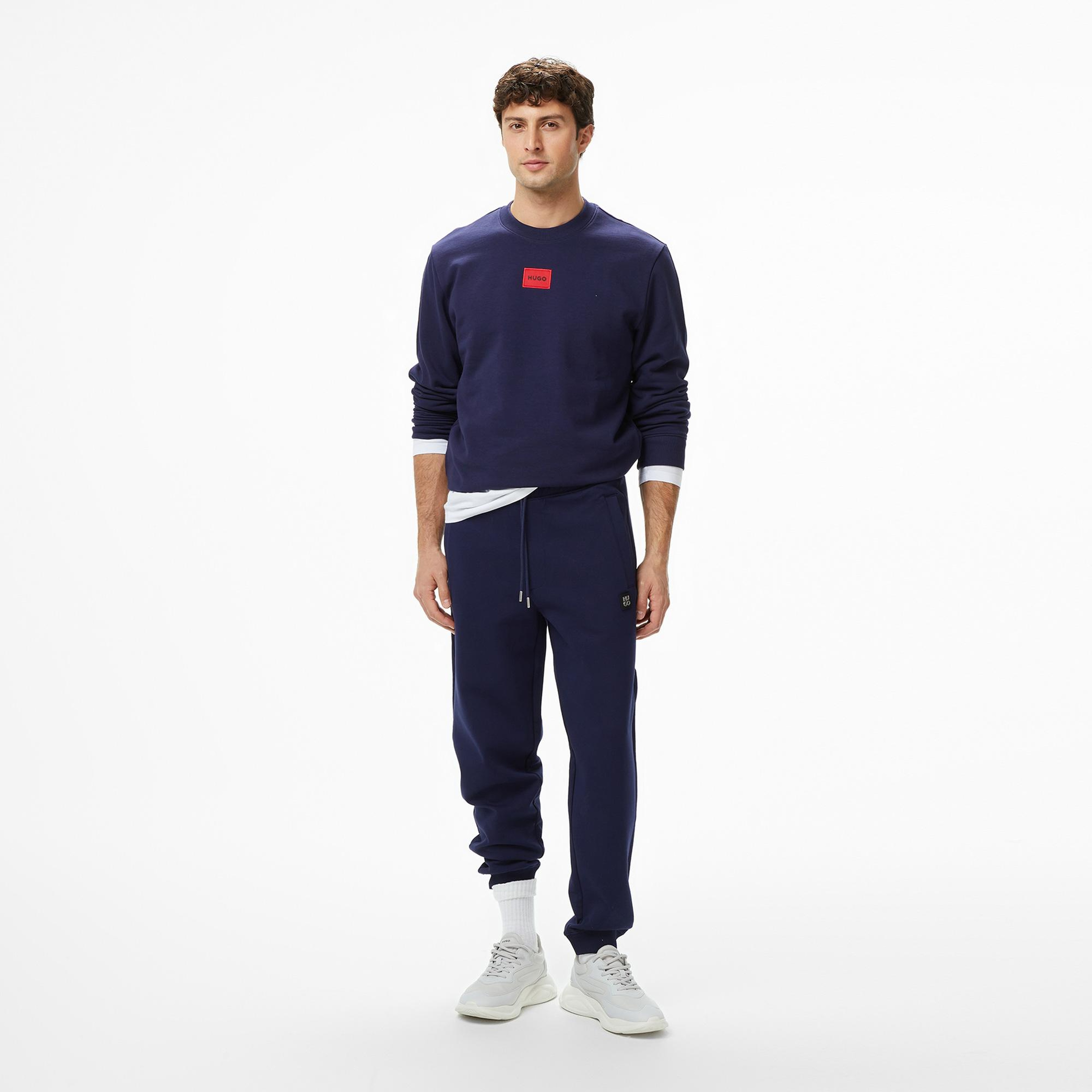 Hugo Diragol 212 Erkek Lacivert Sweatshirt