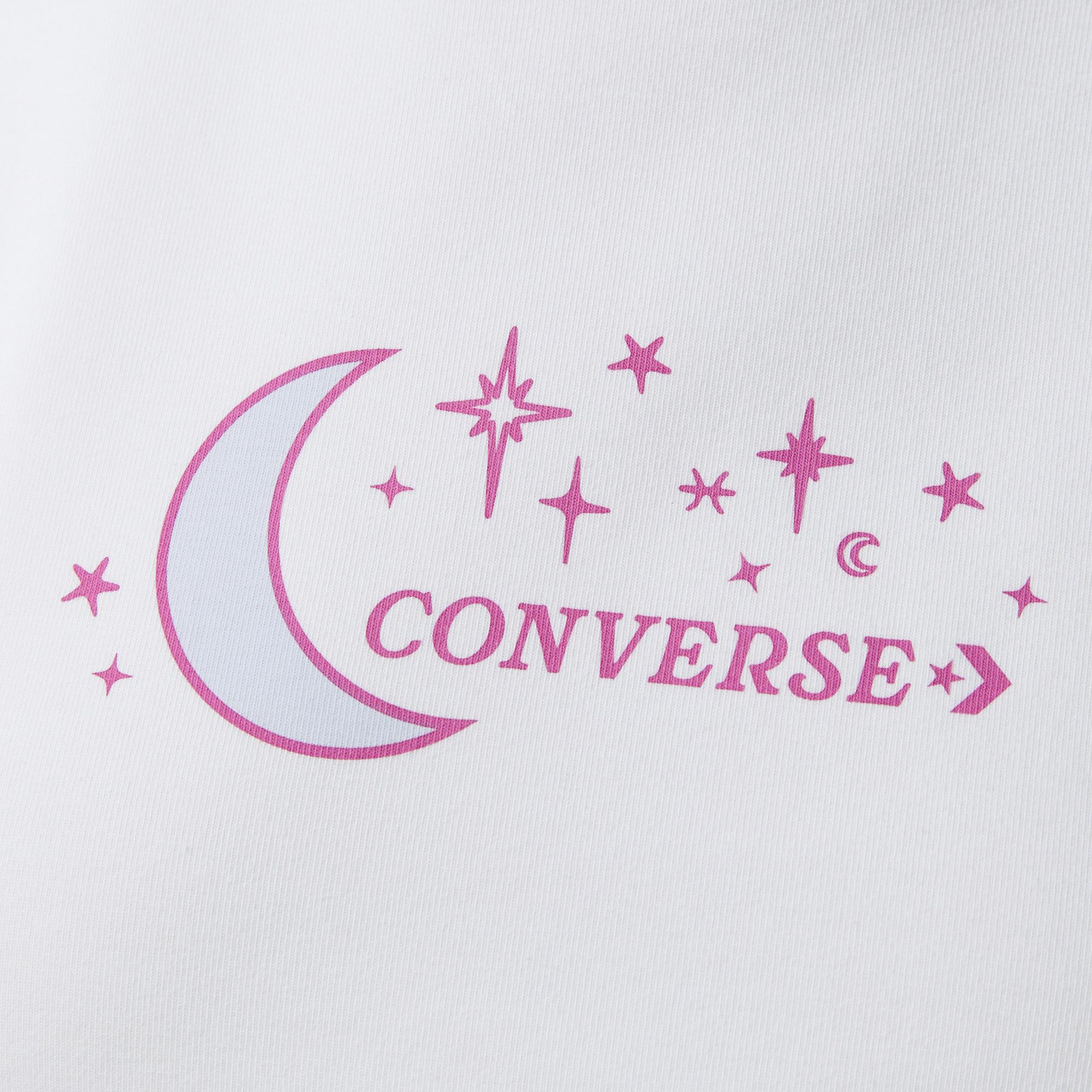 Converse Kadın Beyaz T-Shirt