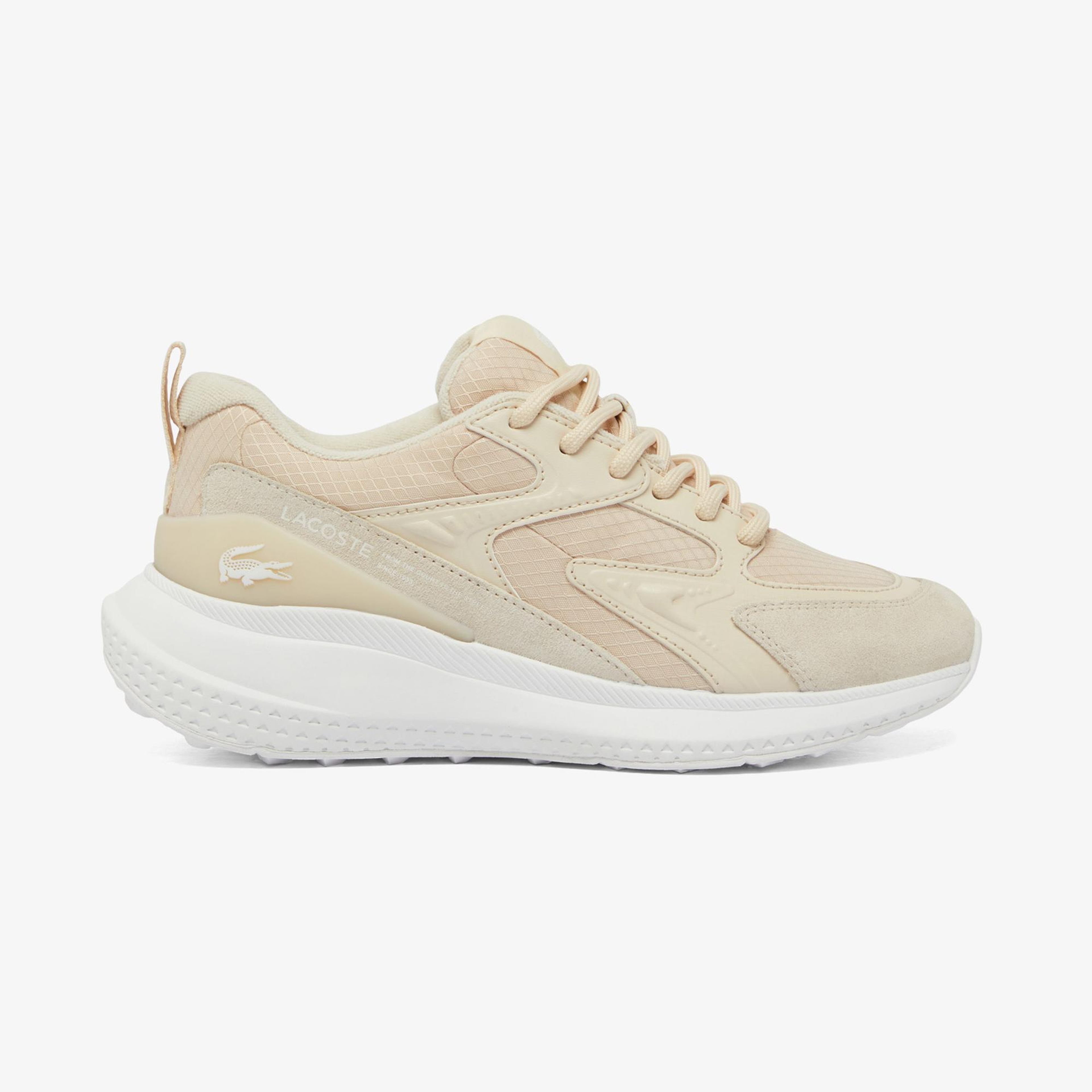 Lacoste L003 Evo Kadın Bej Sneaker