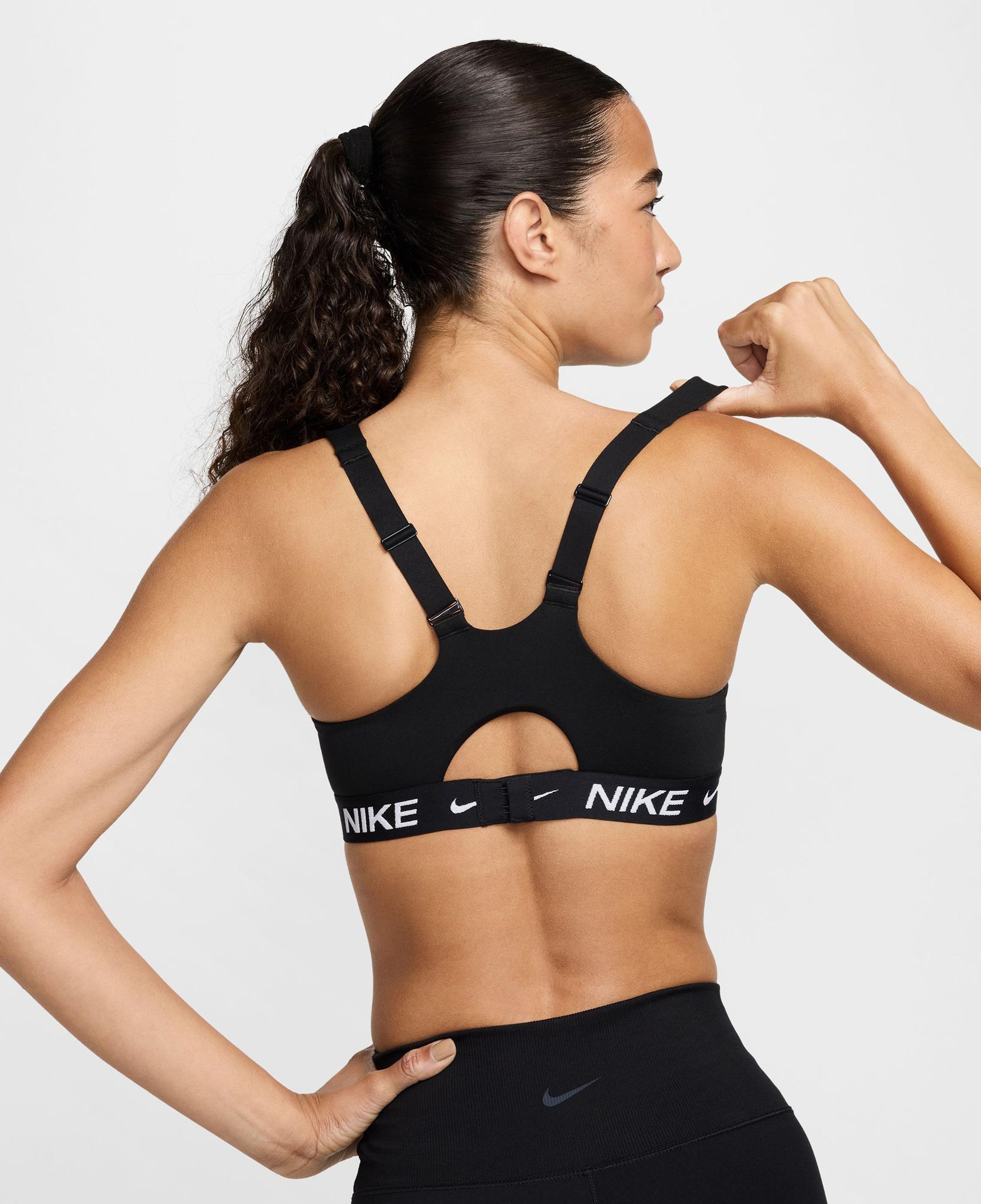 Nike Dri-Fit Indy Light Support Kadın Siyah Bra