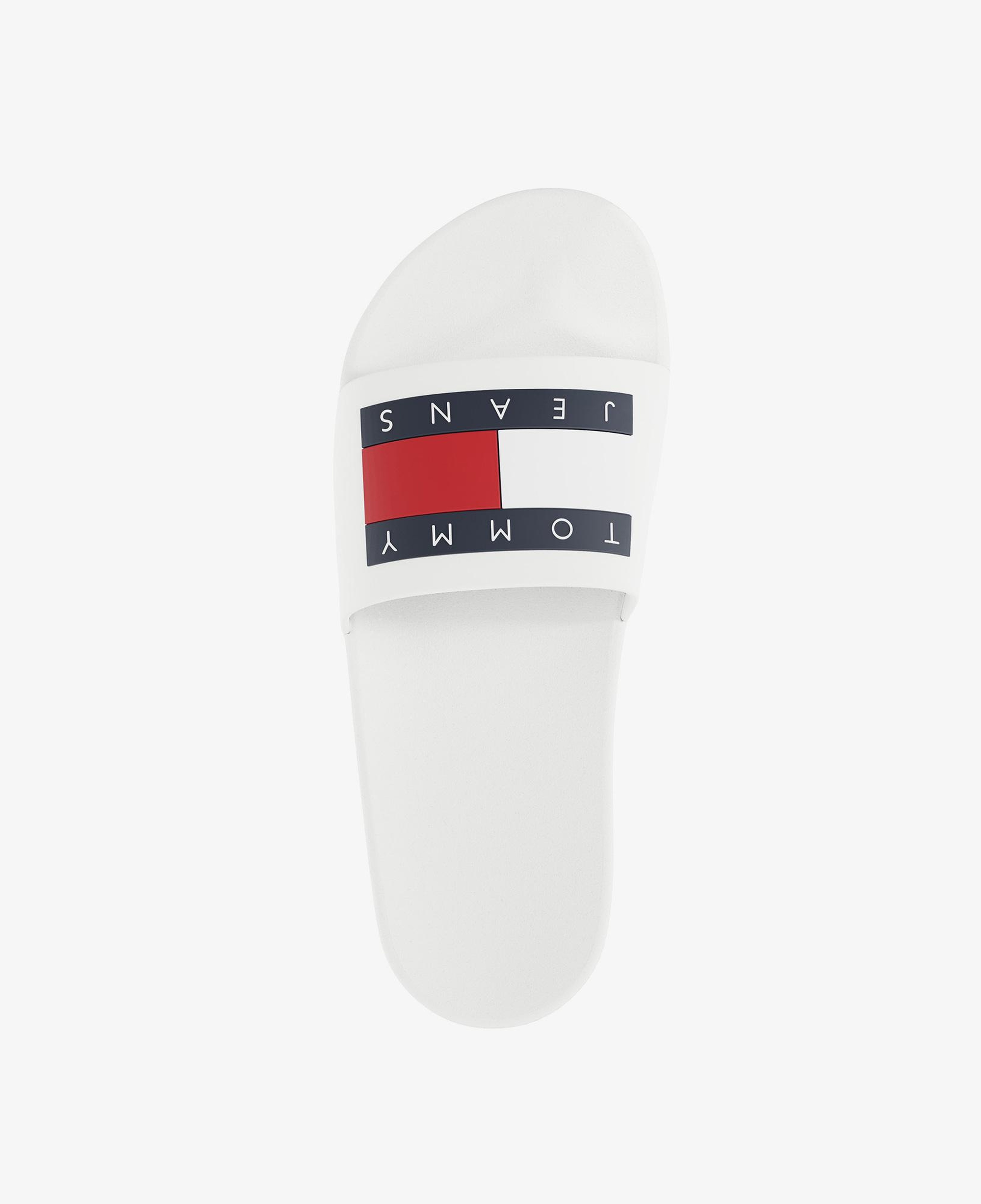 Tommy Hilfiger Aqua Erkek Beyaz Terlik