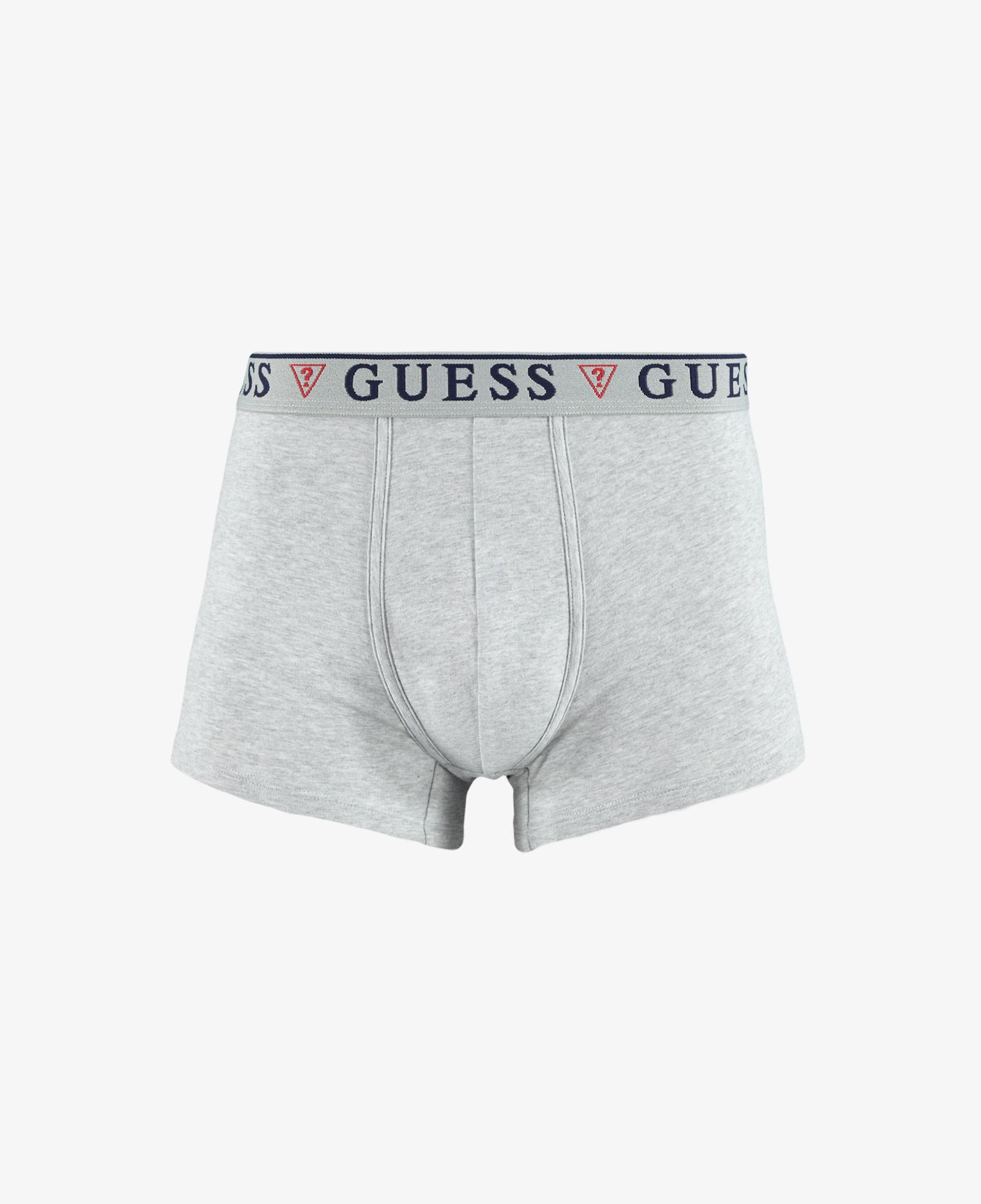 Guess Erkek Beyaz 3'lü Boxer Set