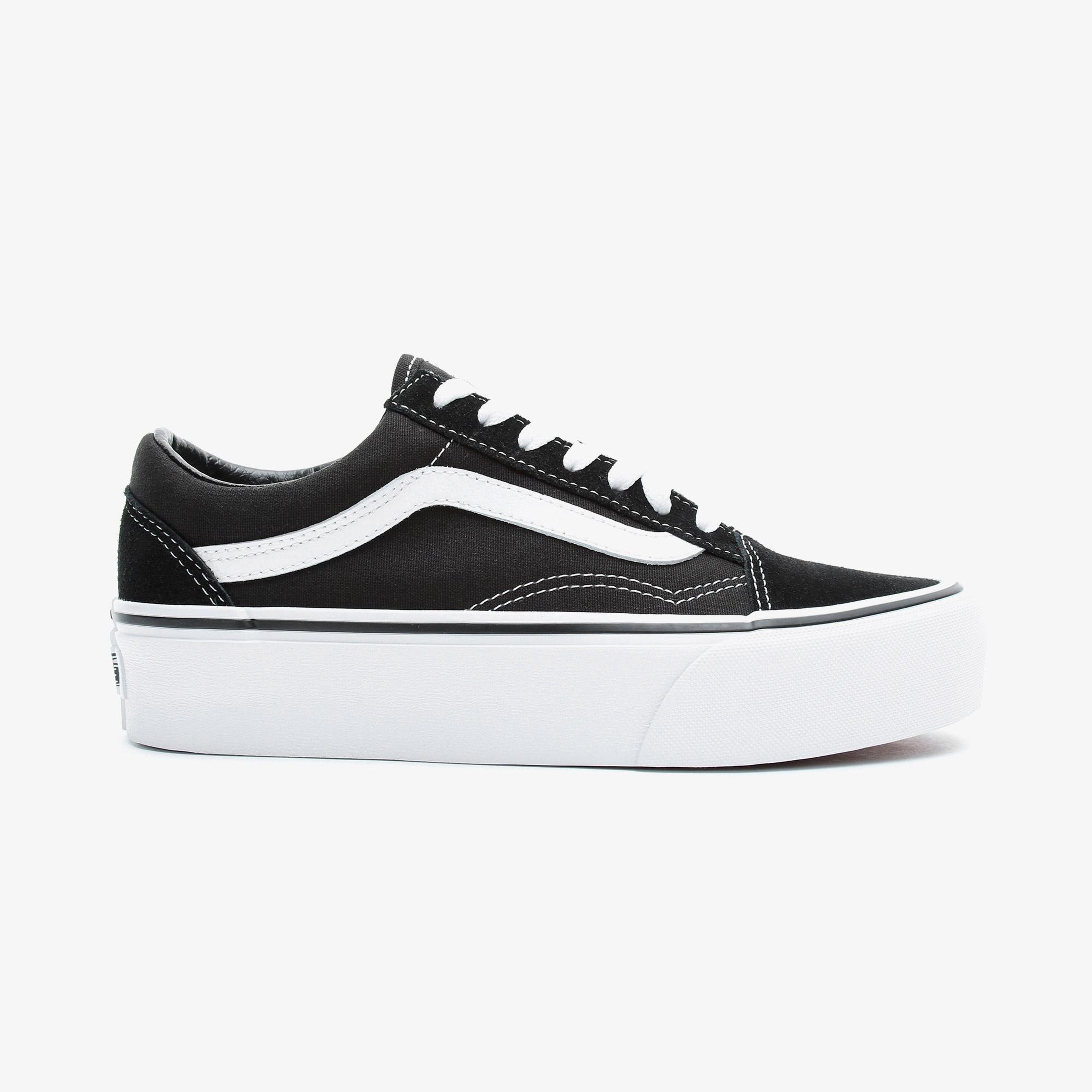 Vans Old Skool Platform Siyah Sneaker