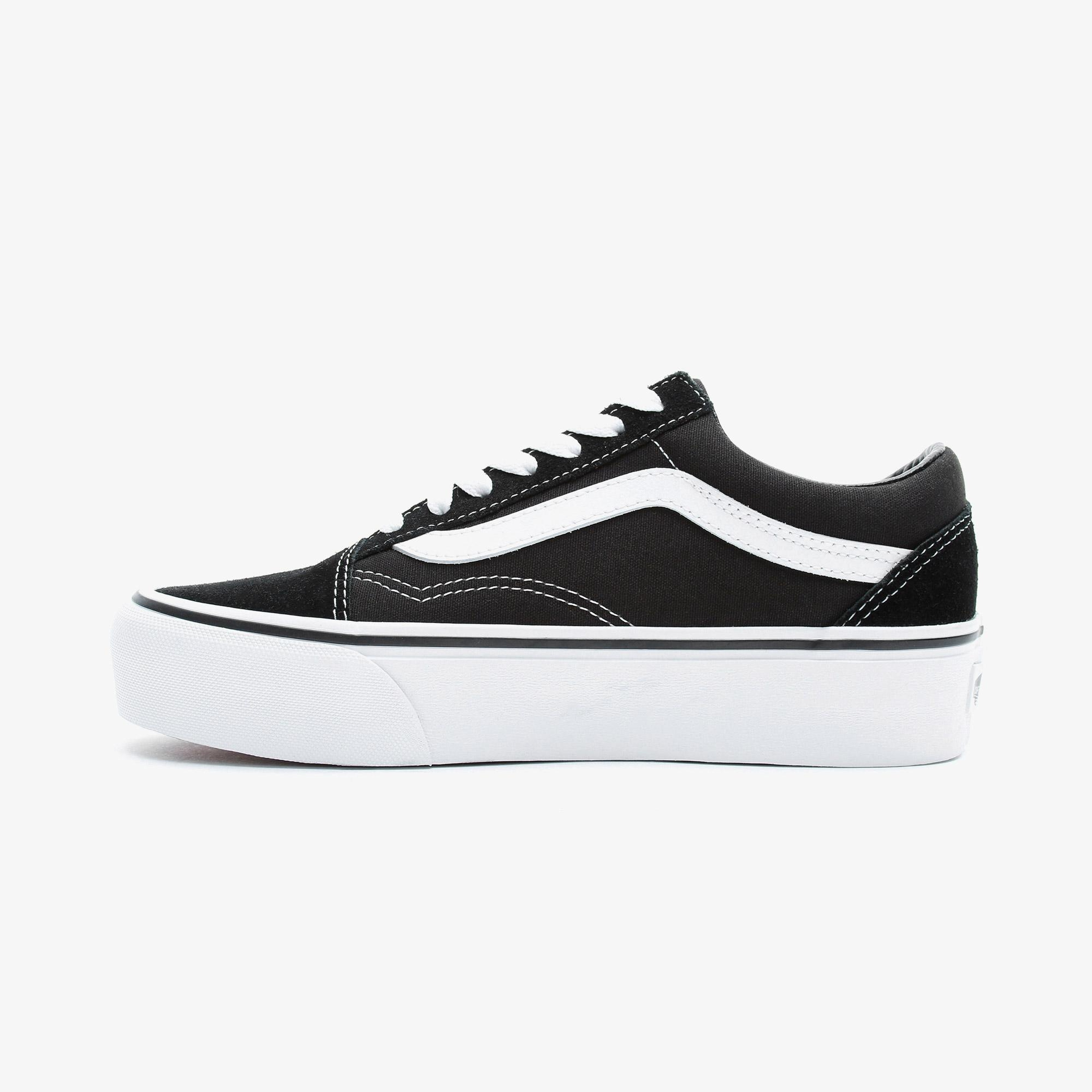 Vans Old Skool Platform Siyah Sneaker