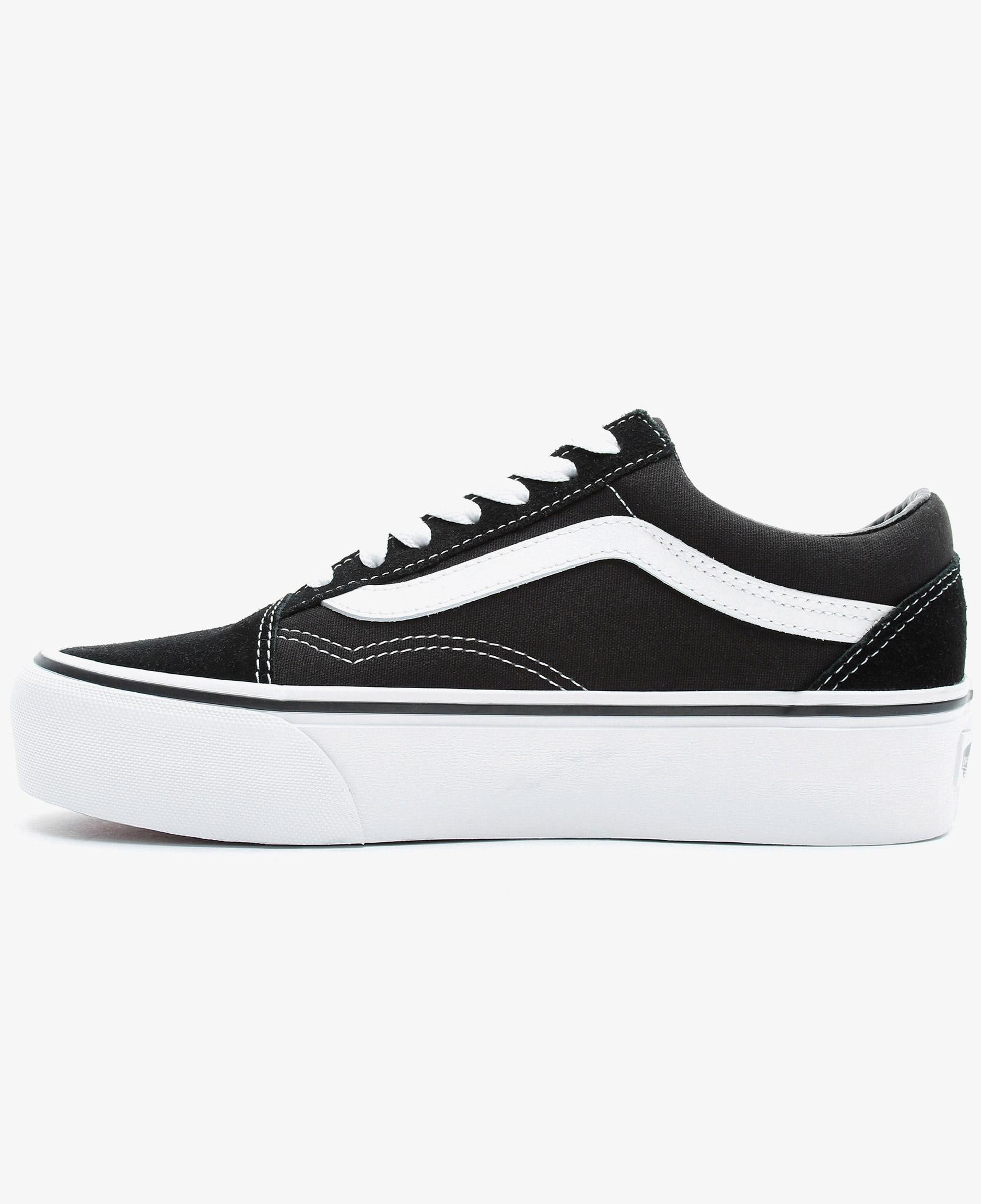Vans Old Skool Platform Siyah Sneaker