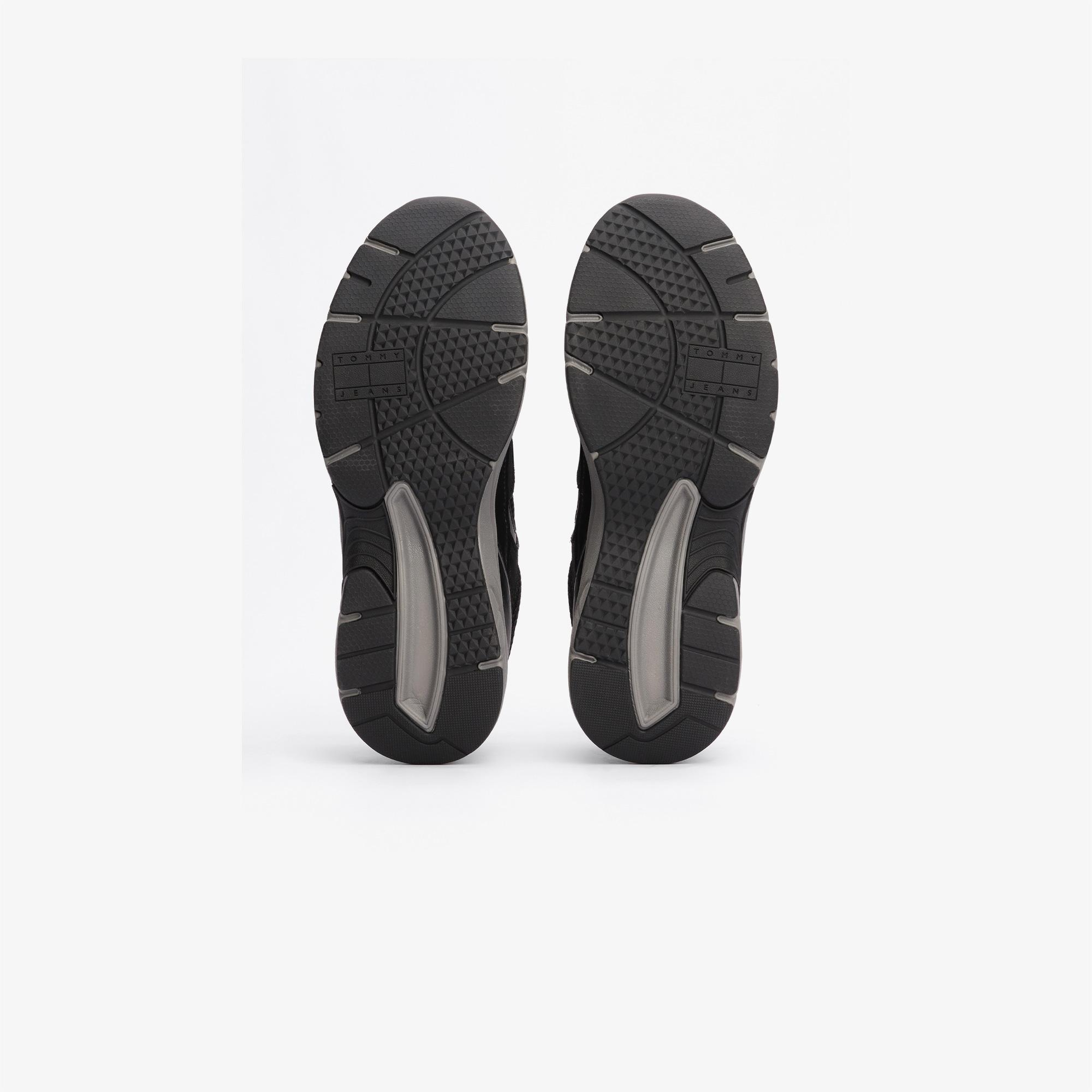 Tommy Hilfiger Erkek Siyah Sneaker