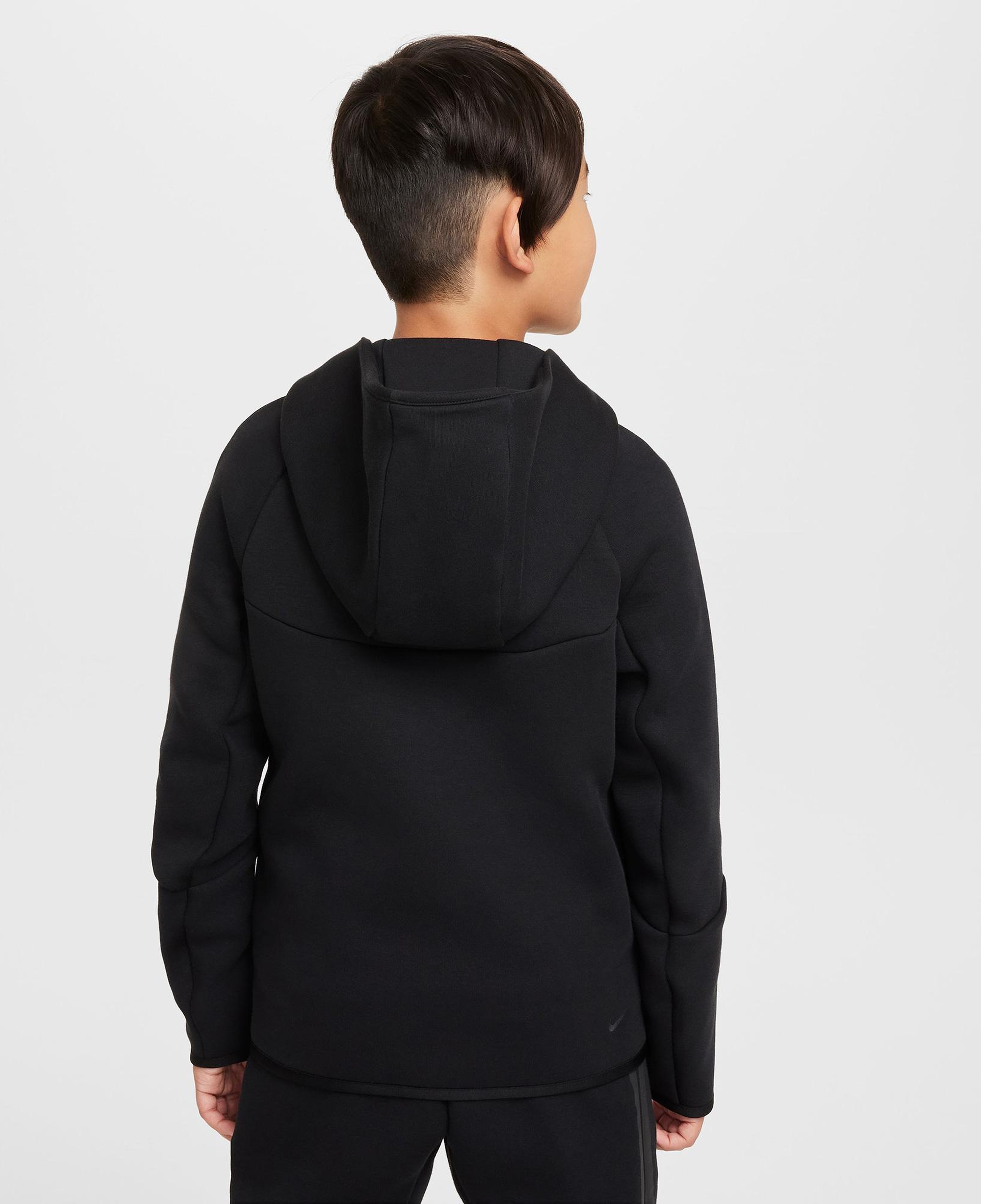 Nike Sportswear Tech Fleece Çocuk Siyah Eşofman Üstü