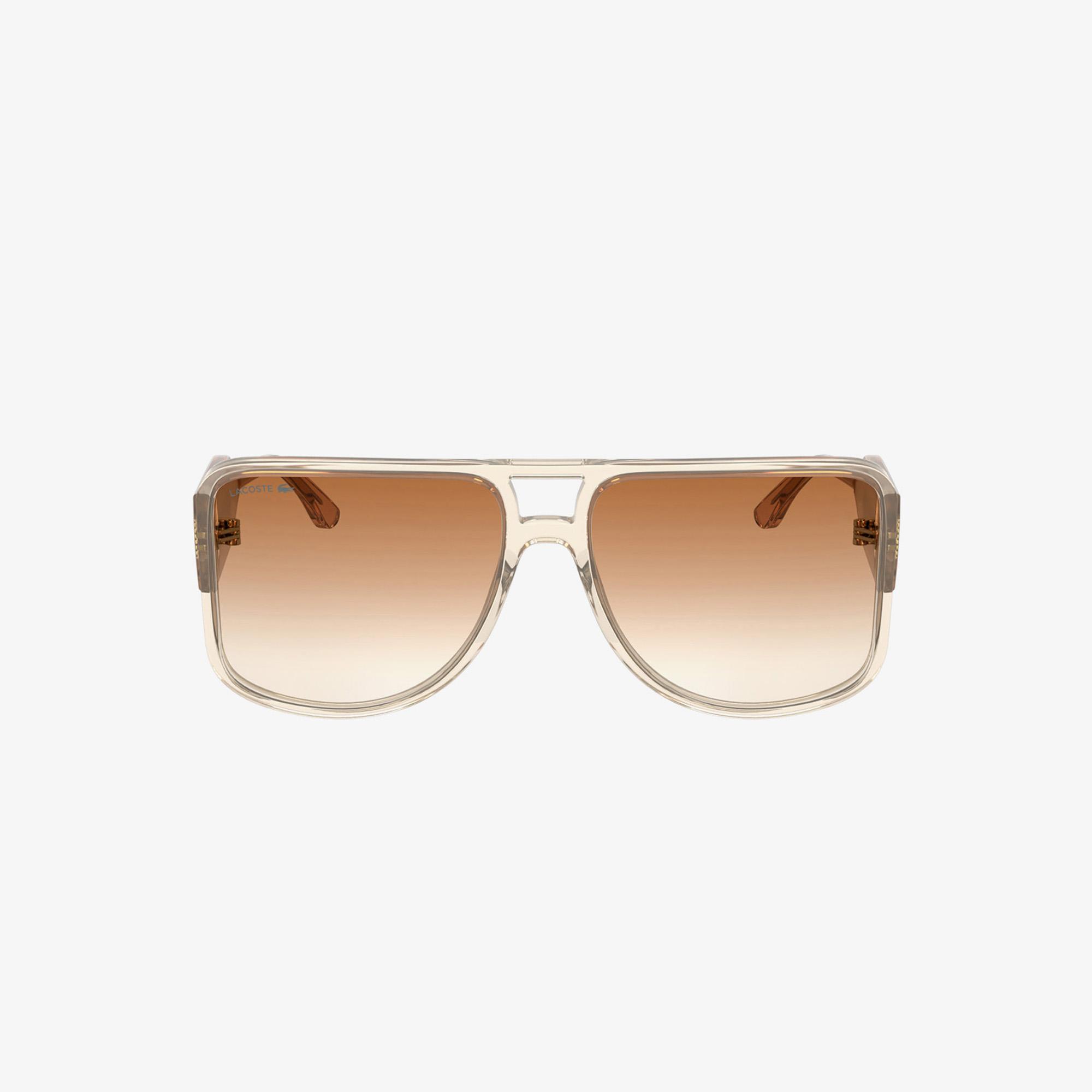 Lacoste Unisex Kahverengi Güneş Gözlüğü
