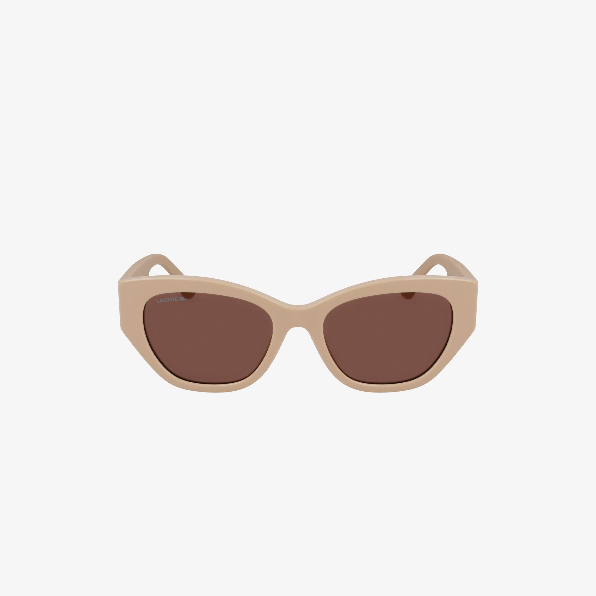 Lacoste Kadın Krem Güneş Gözlüğü