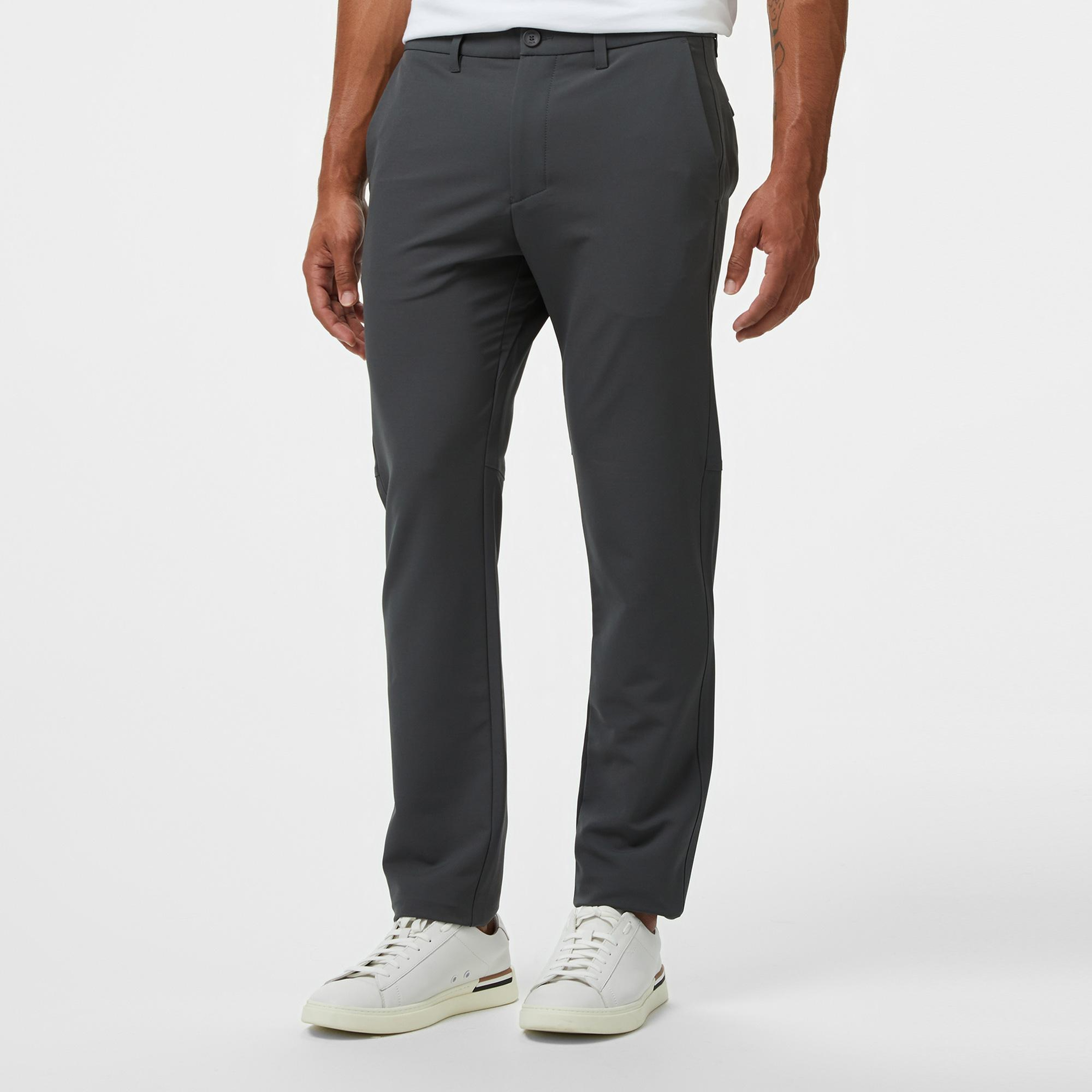 Boss Commuter Slim Erkek Gri Pantolon