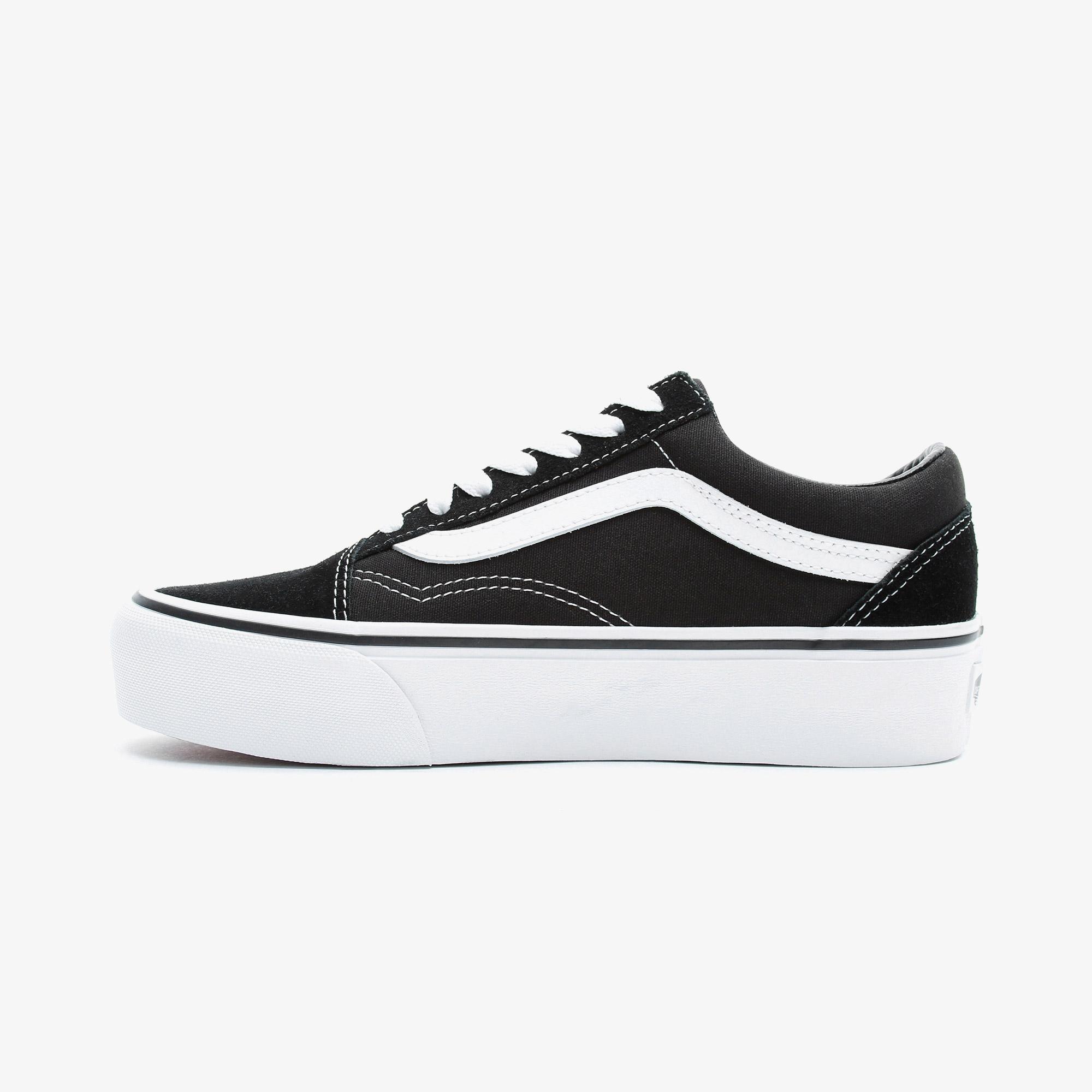Vans Old Skool Platform Siyah Sneaker