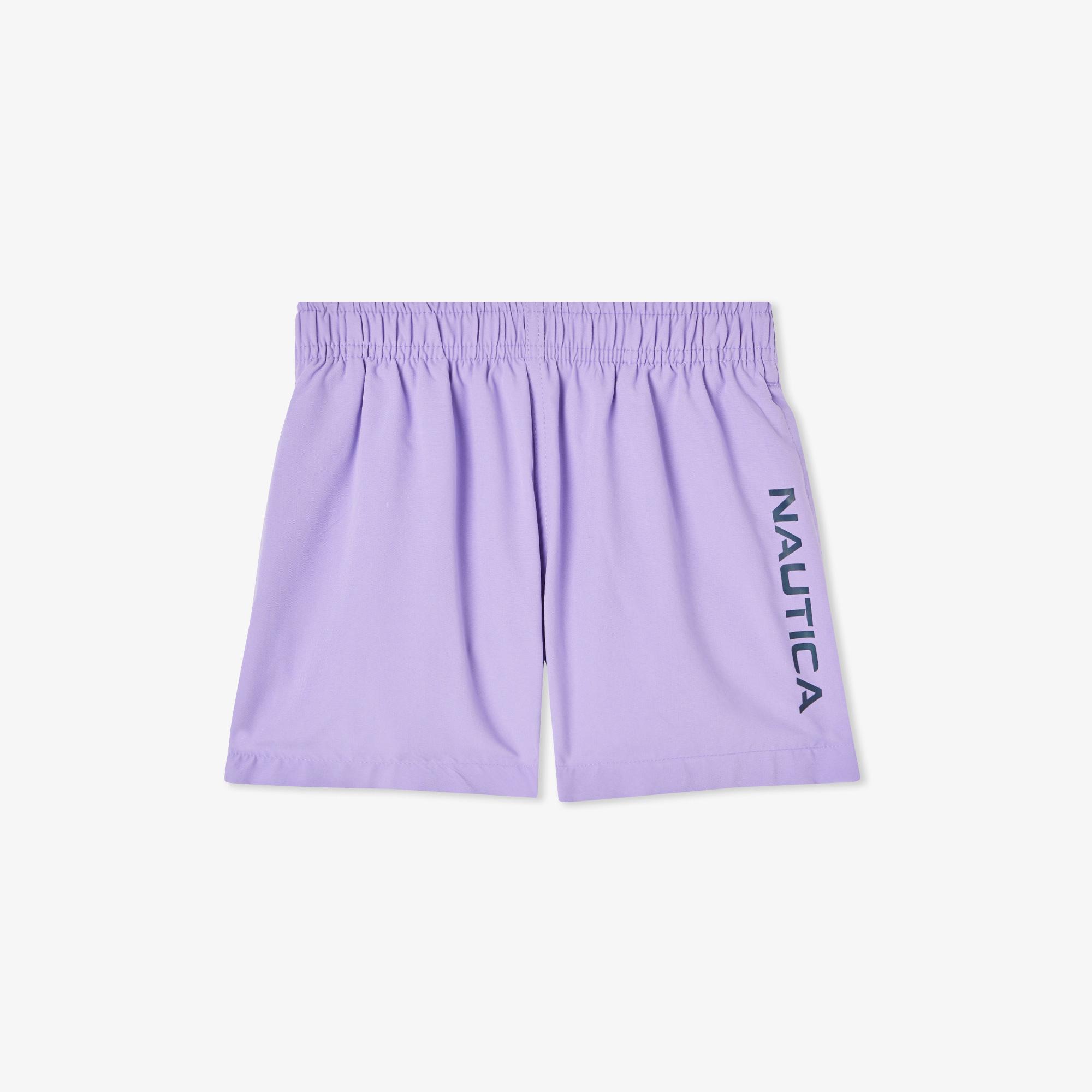 Nautica Erkek Çocuk Mor Standart Fit Deniz Şortu