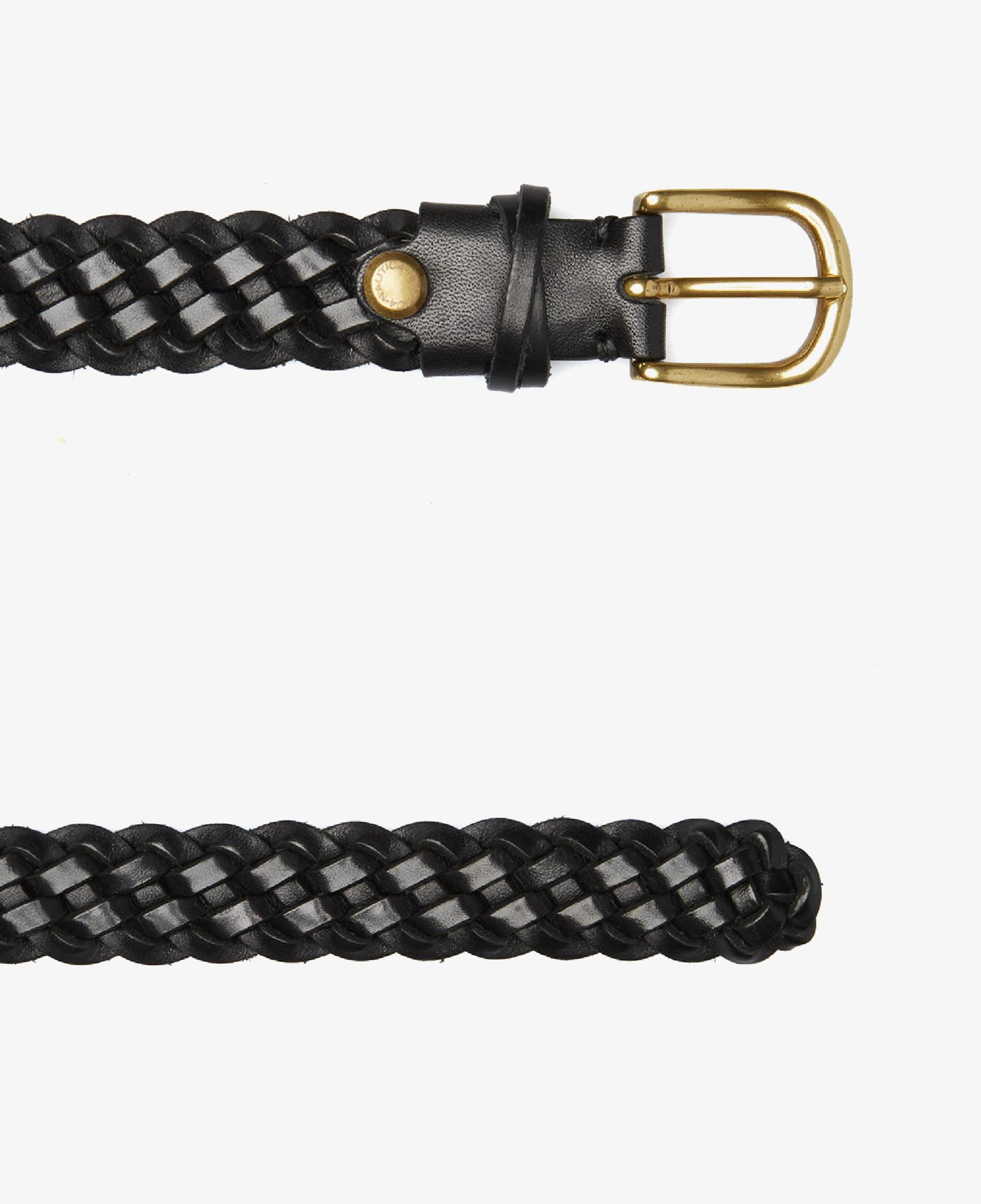 Nautica Kadın Siyah Deri Kemer