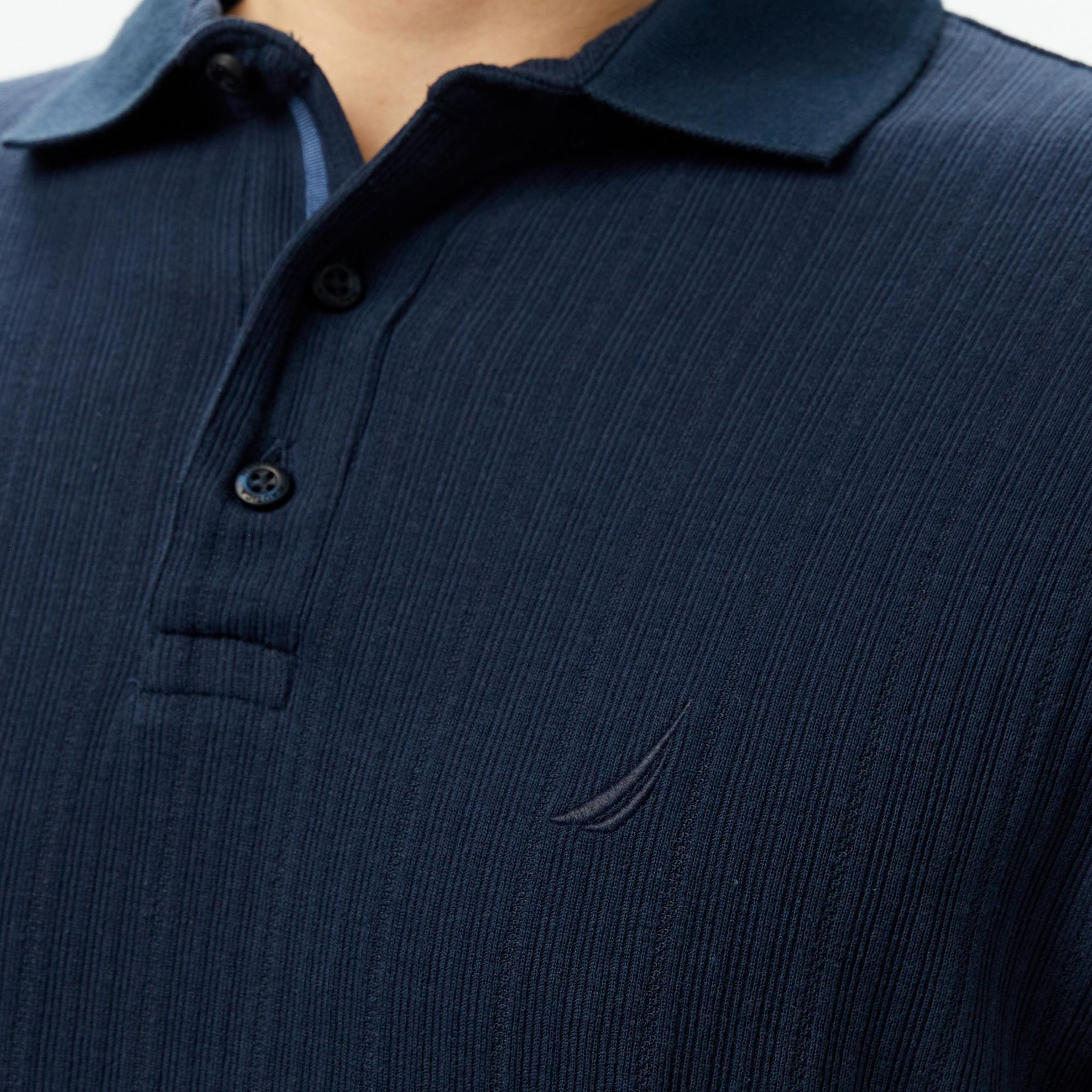 Nautica Erkek Lacivert Regular Fit Polo Yaka T-Shirt