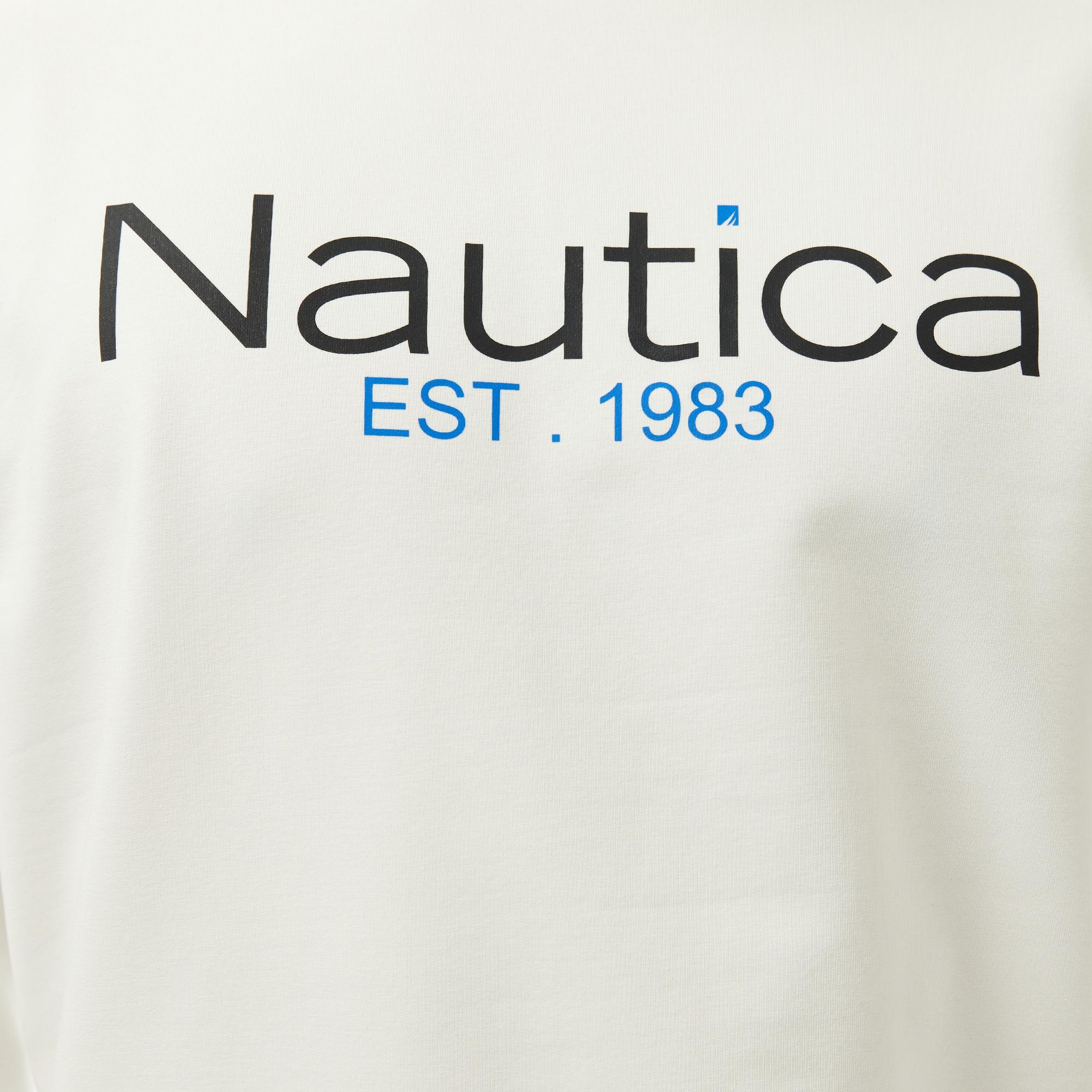 Nautica Erkek Krem Rengi Regular Fit Sweatshirt