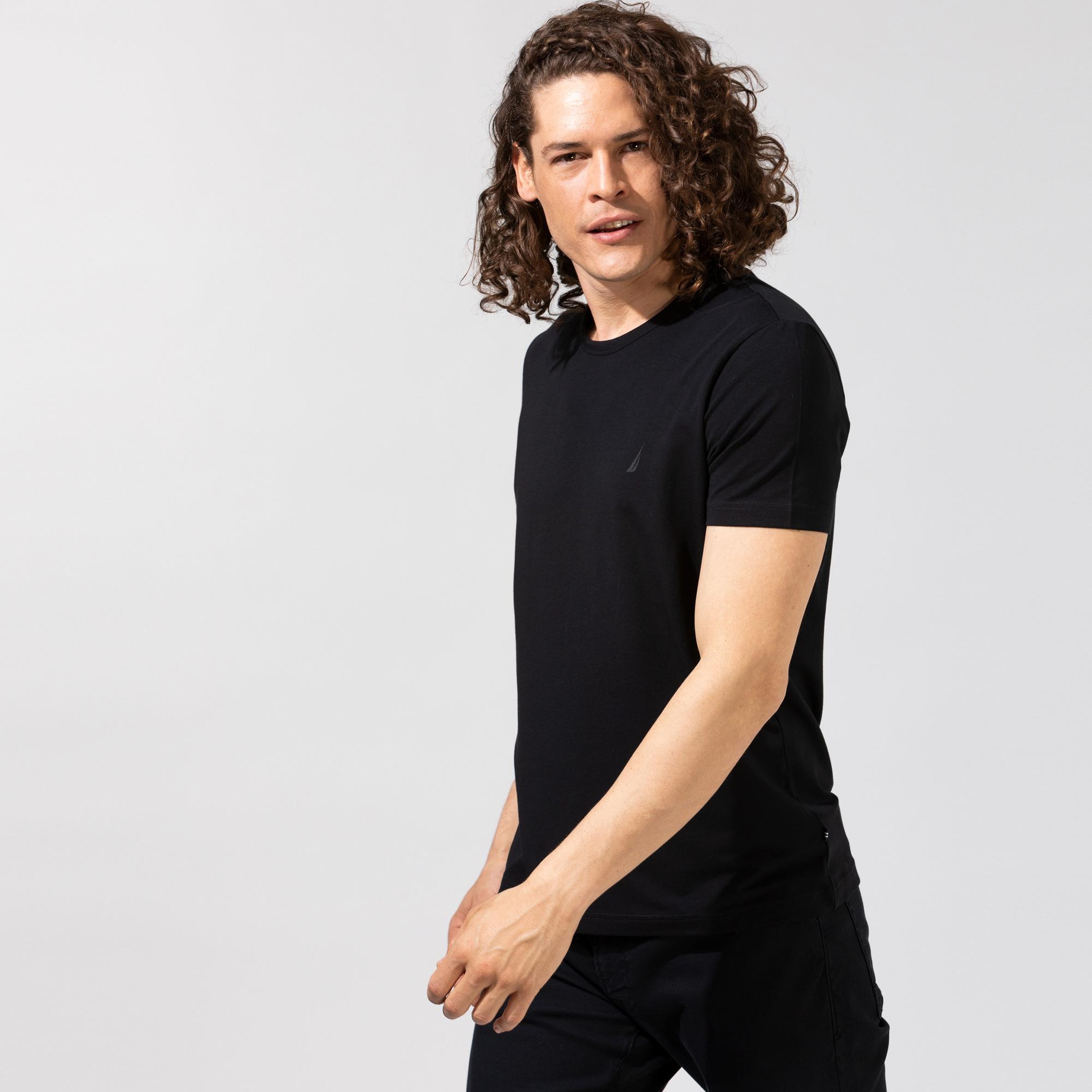 Nautica Erkek Siyah T-Shirt