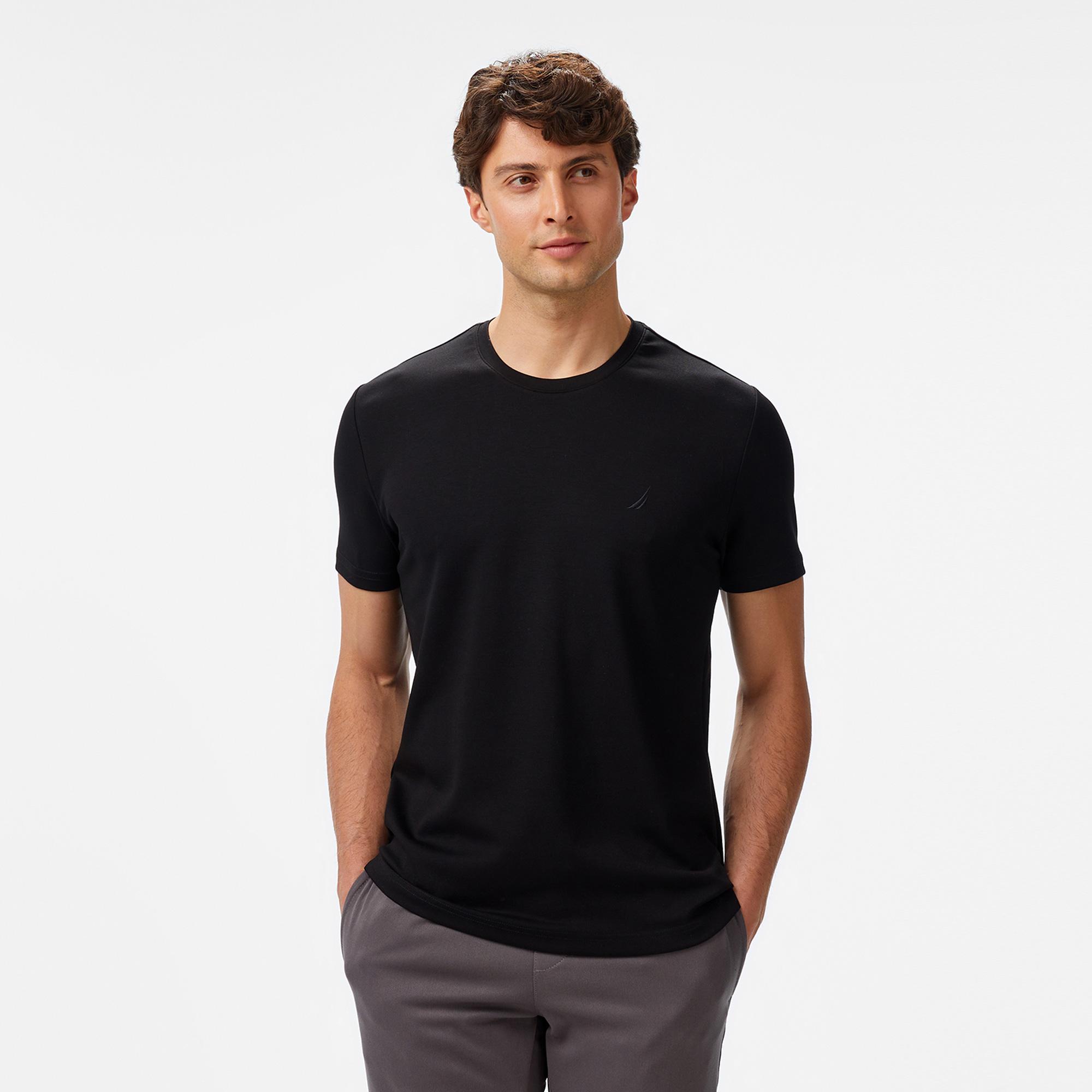 Nautica Erkek Siyah Classic Fit T-Shirt