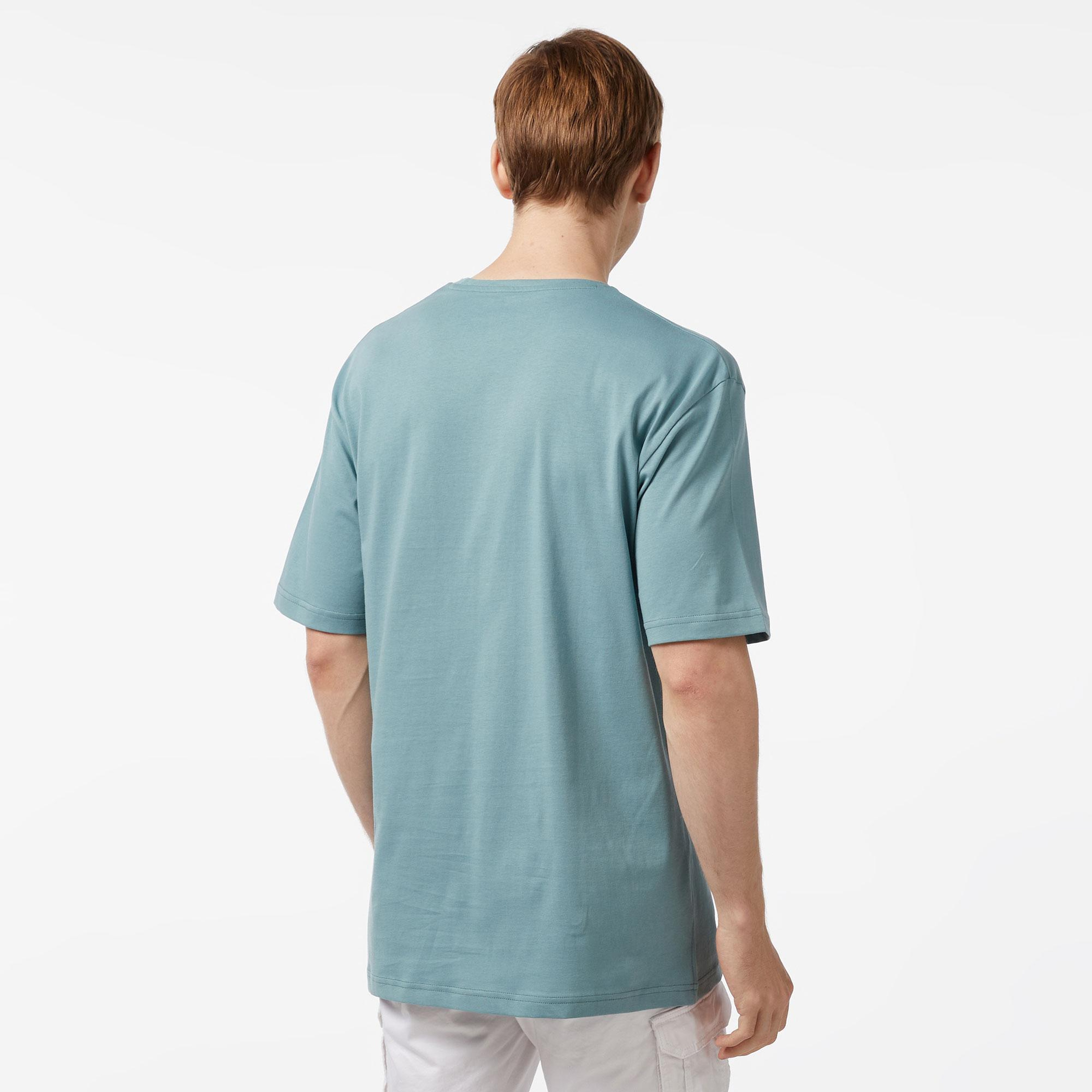 Nautica Erkek Yeşil Oversize T-Shirt