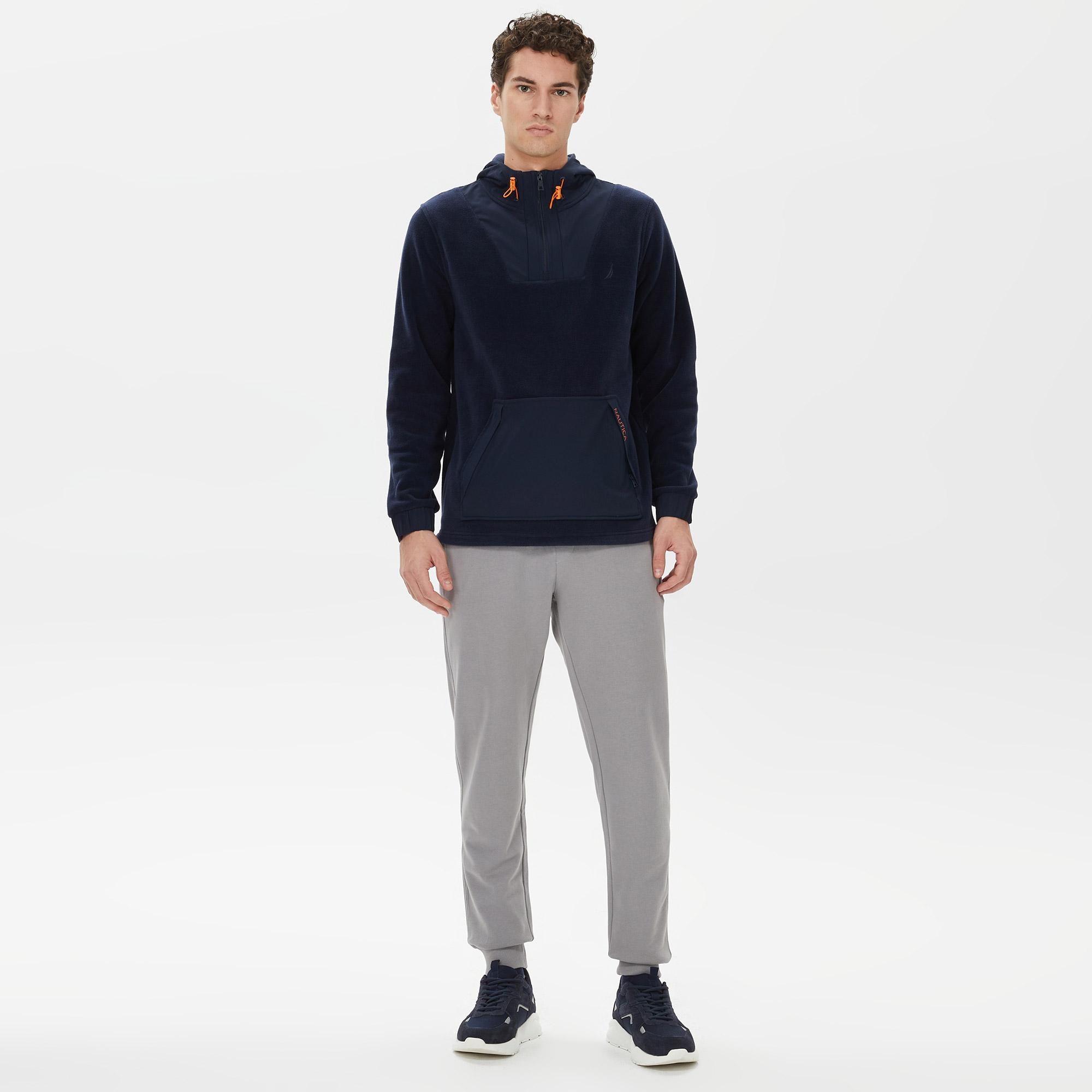 Nautica Erkek Gri Standart Fit Eşofman Altı