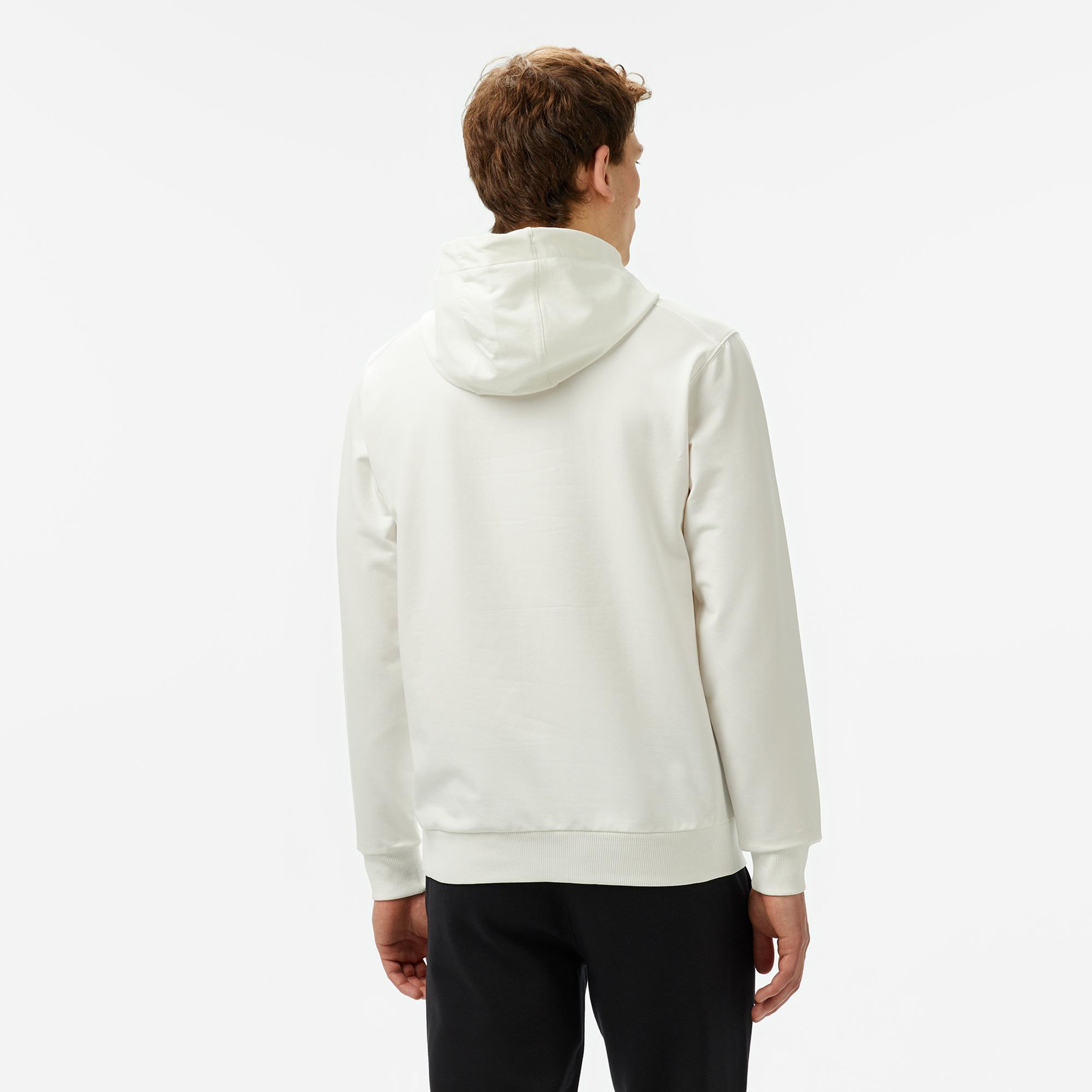 Nautica Erkek Krem Rengi Regular Fit Sweatshirt