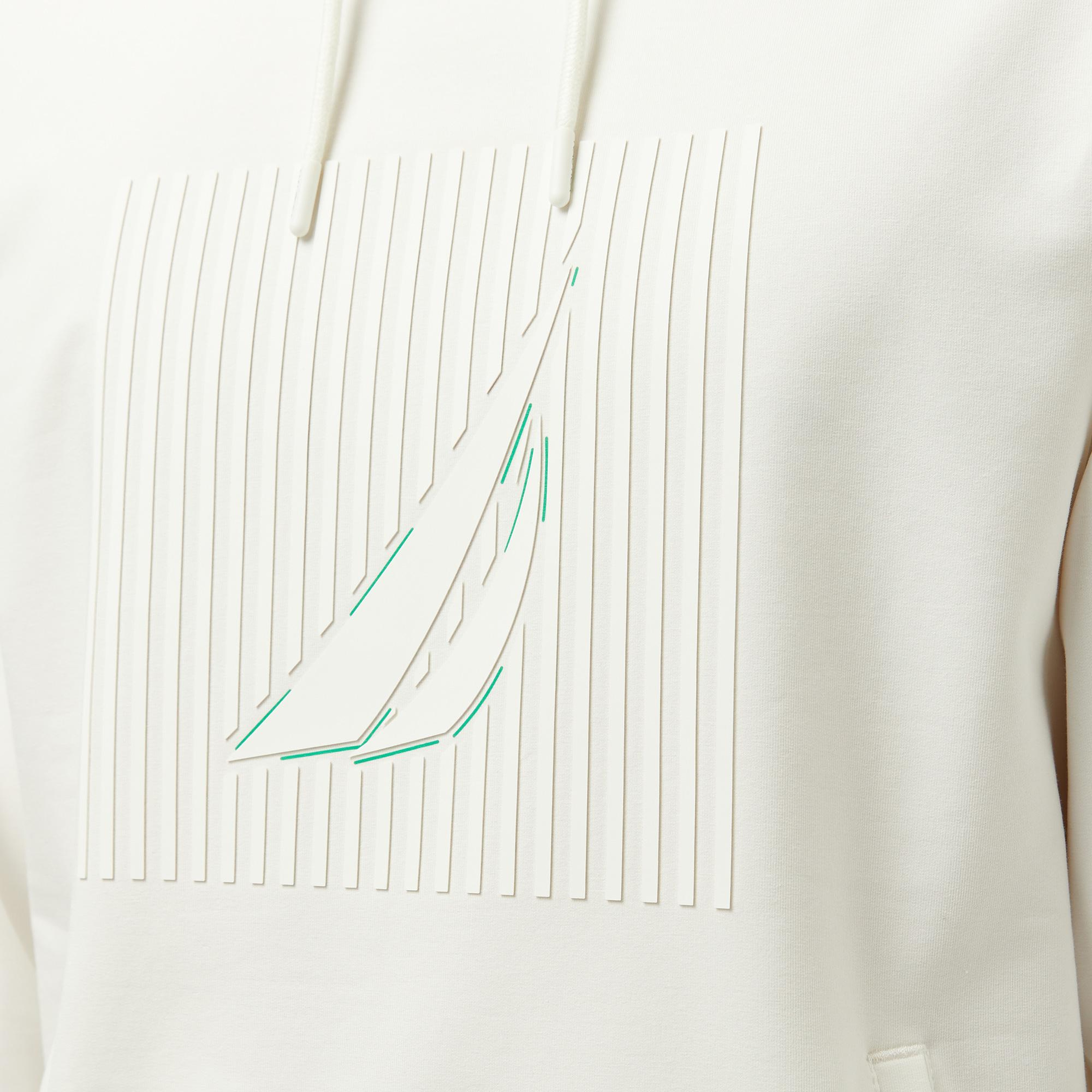 Nautica Erkek Krem Rengi Regular Fit Sweatshirt