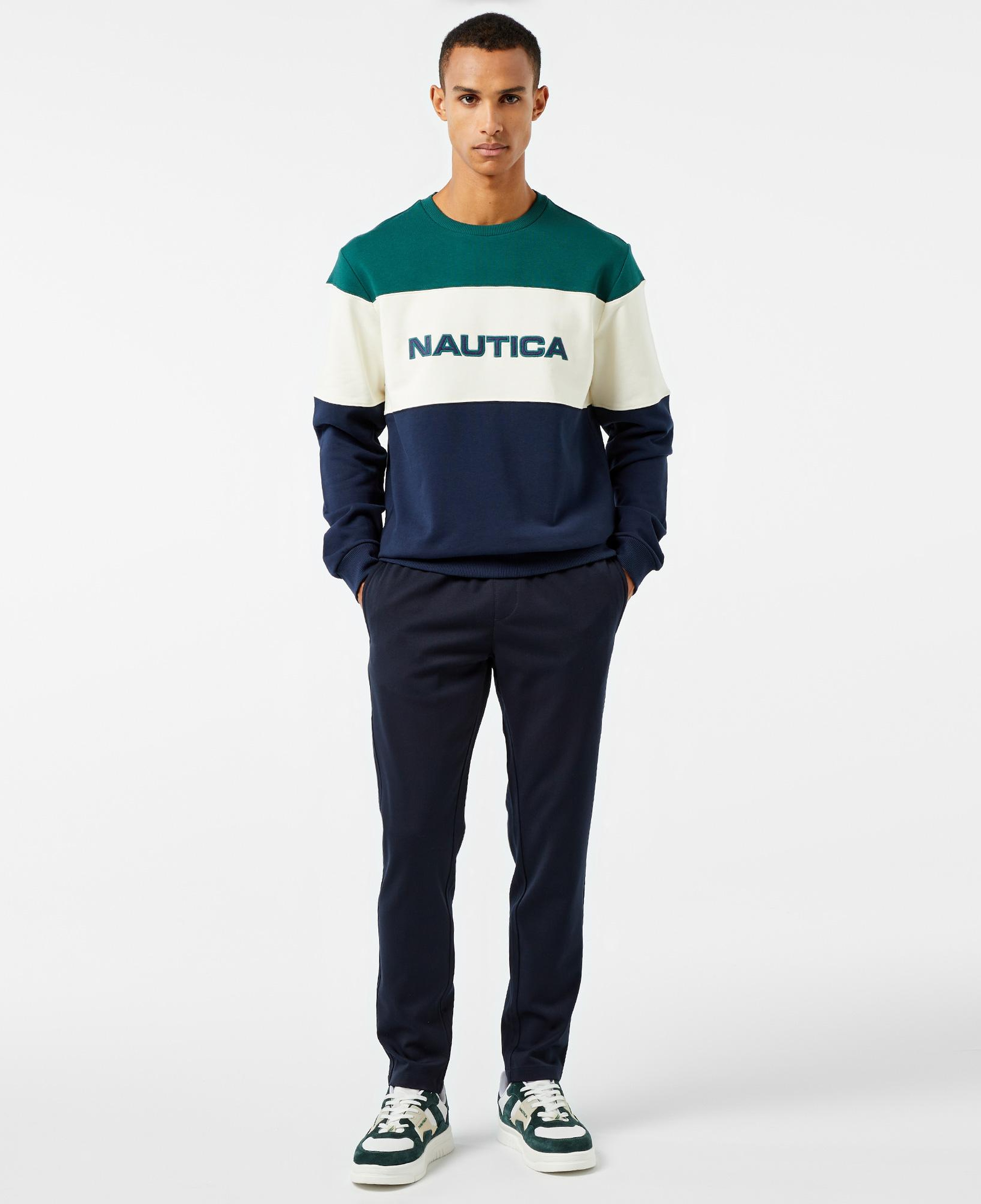 Nautica Erkek Yeşil Regular Fit Sweatshirt