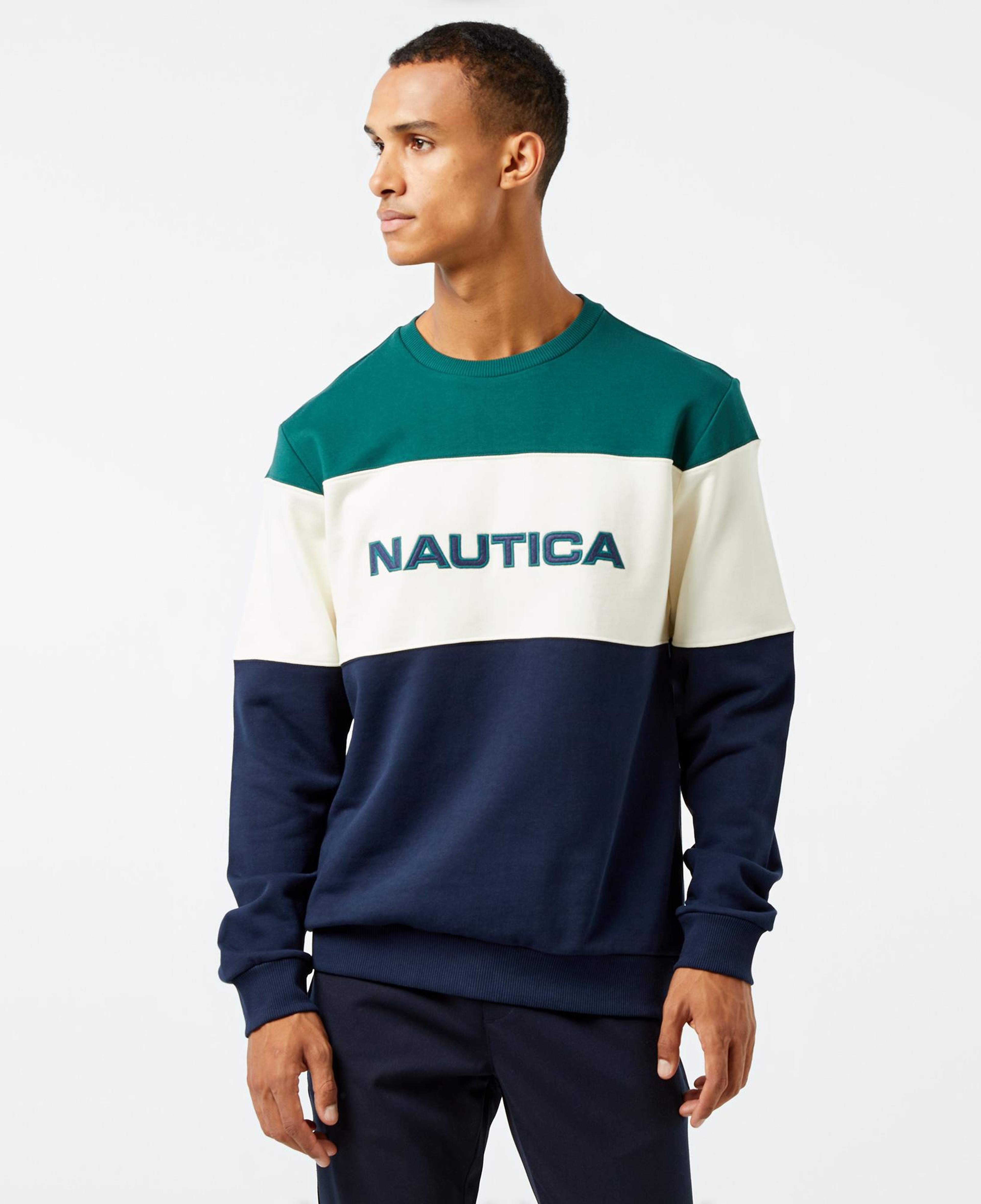 Nautica Erkek Yeşil Regular Fit Sweatshirt