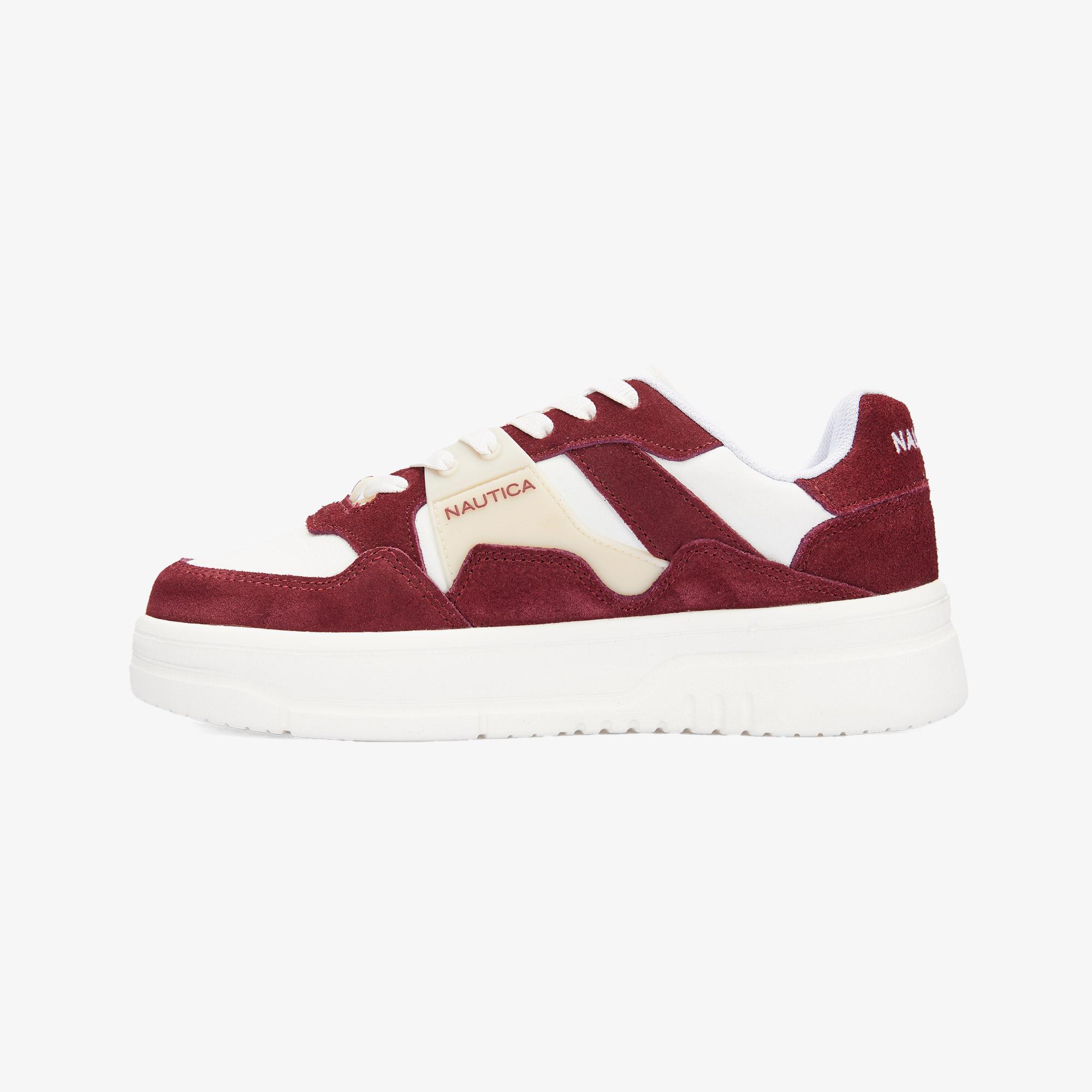 Nautica Kadın Bordo Sneaker