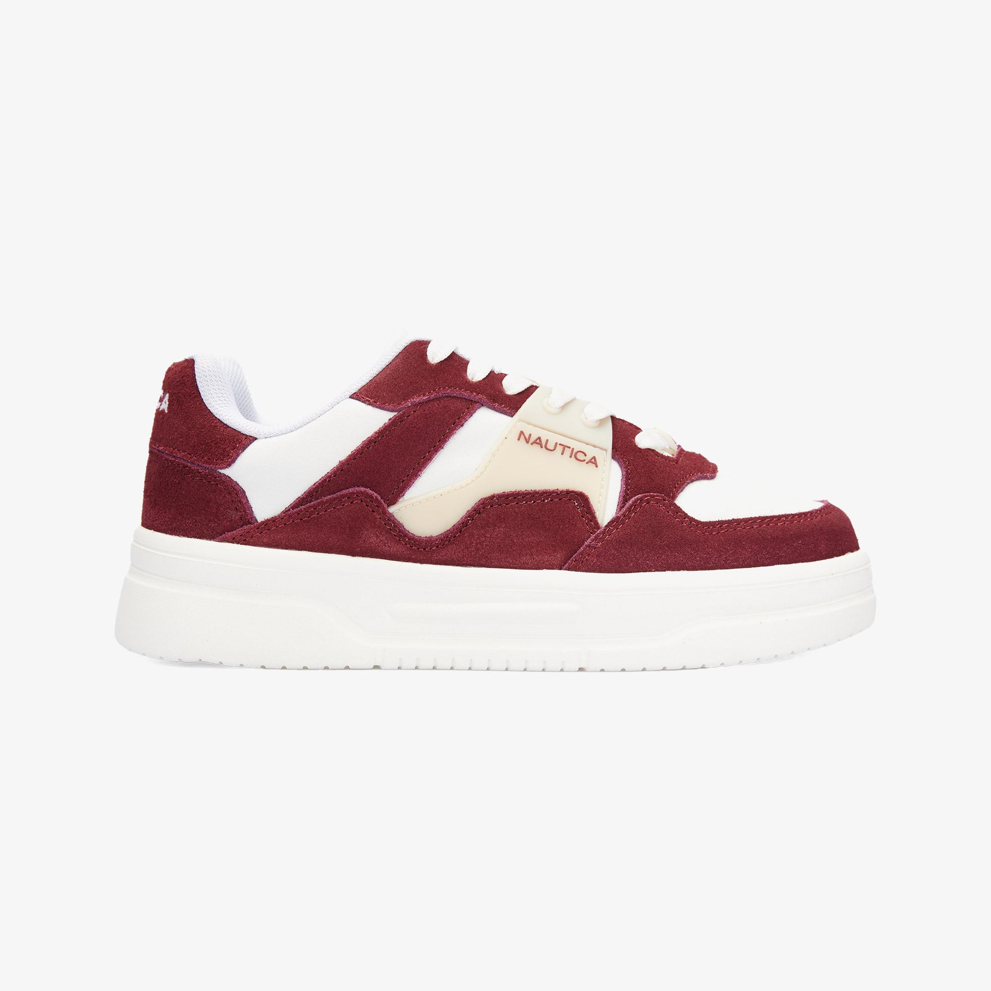 Nautica Kadın Bordo Sneaker