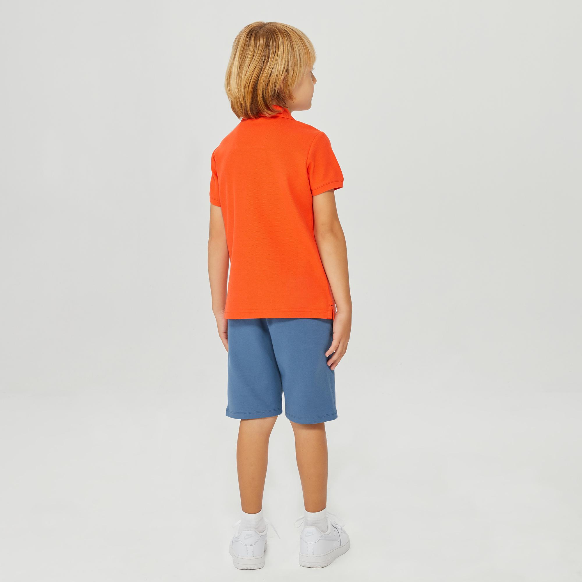 Nautica Erkek Çocuk Turuncu Regular Fit Polo Yaka T-Shirt