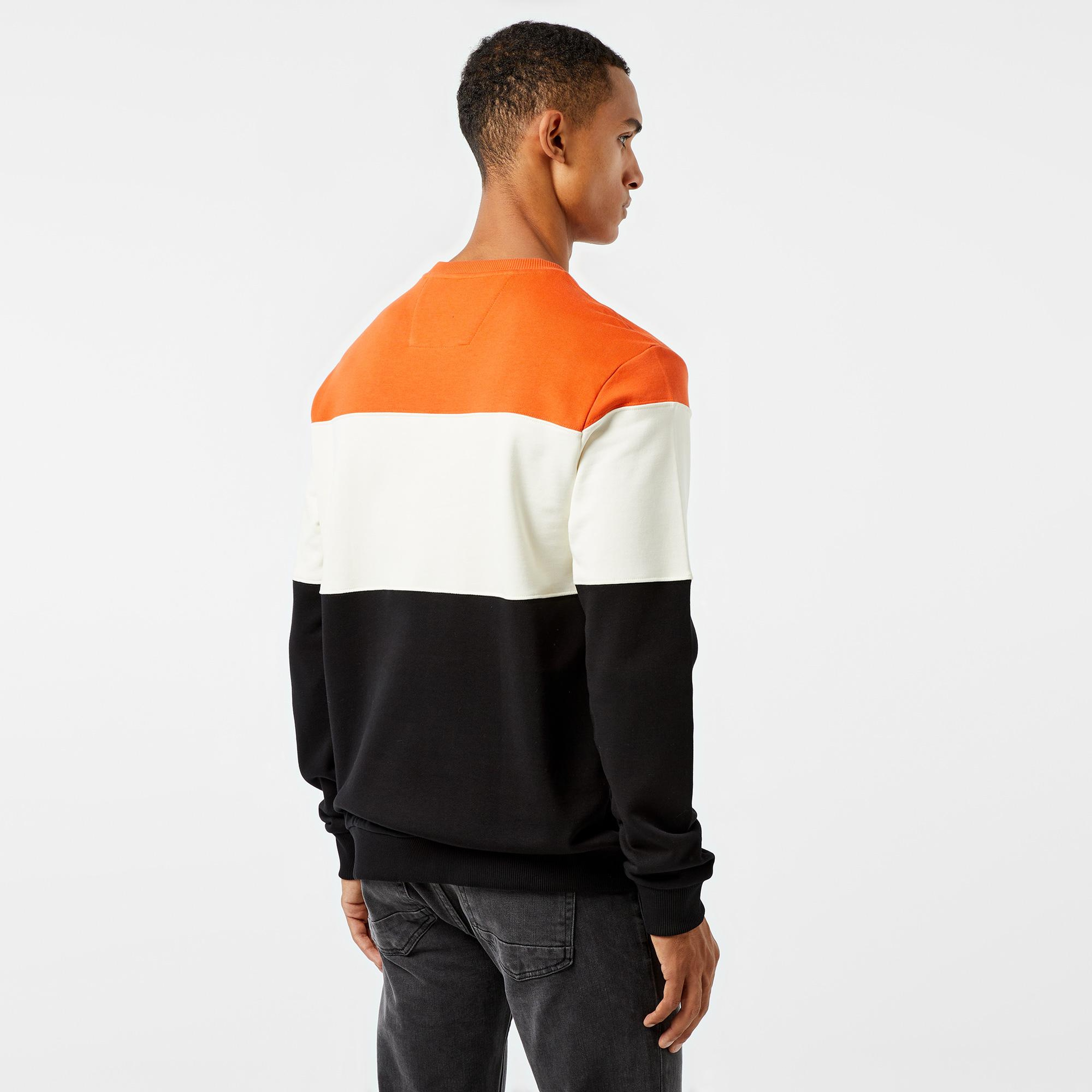 Nautica Erkek Turuncu Regular Fit Sweatshirt