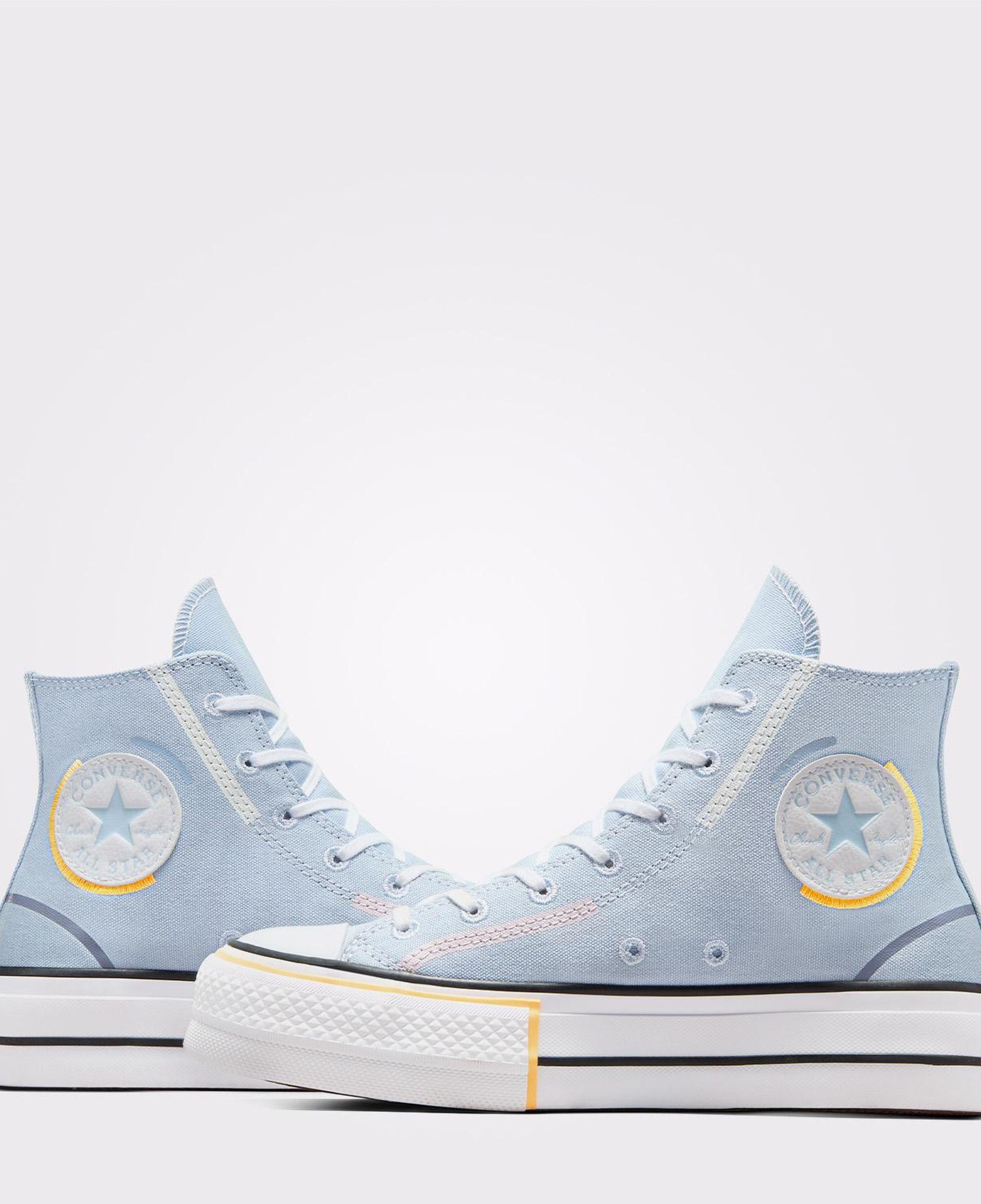 Converse Chuck Taylor All Star Lift Unisex Mavi Platform Sneaker