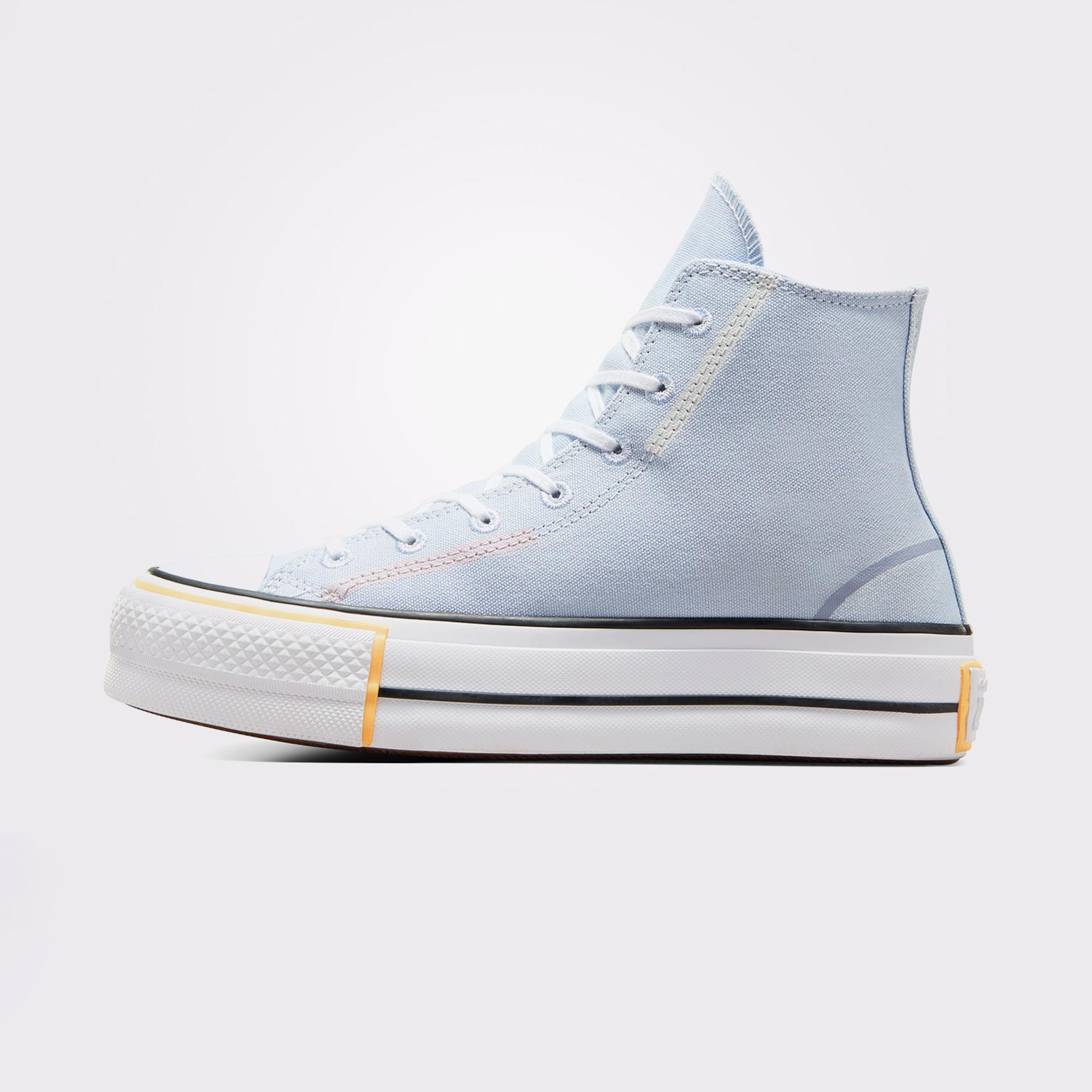 Converse Chuck Taylor All Star Lift Unisex Mavi Platform Sneaker
