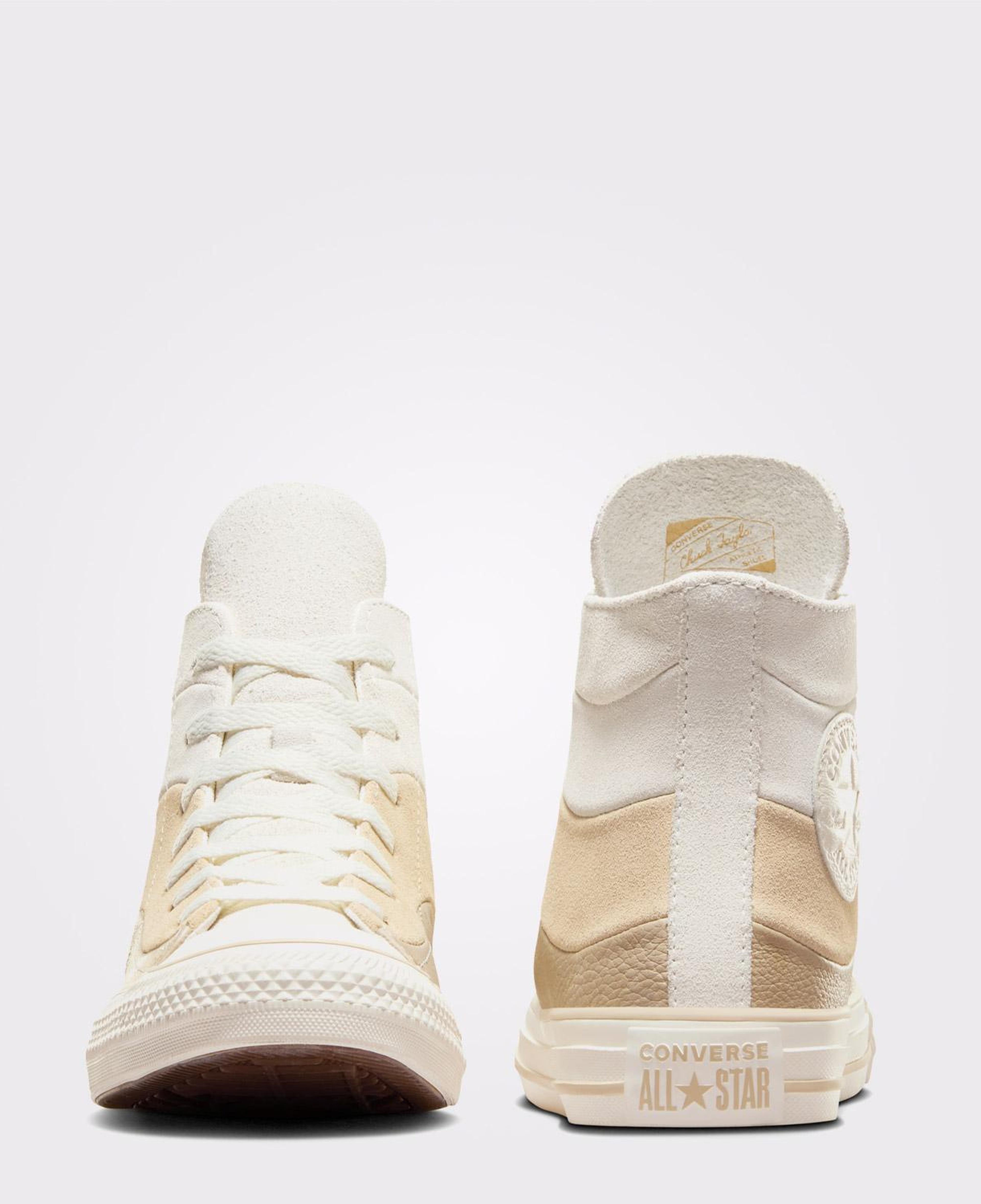 Converse Chuck Taylor All Star Unisex Krem Deri Sneaker