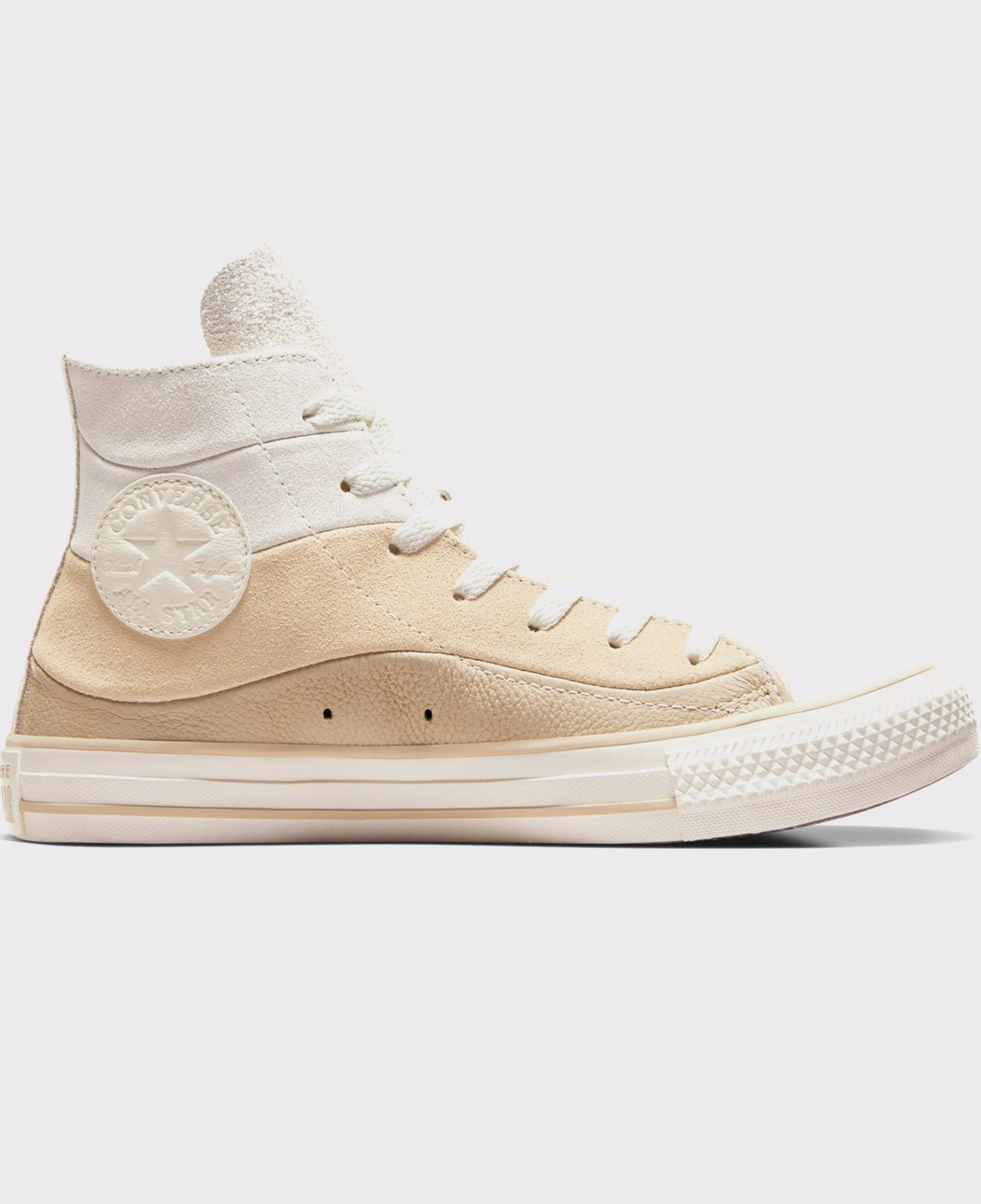 Converse Chuck Taylor All Star Unisex Krem Deri Sneaker