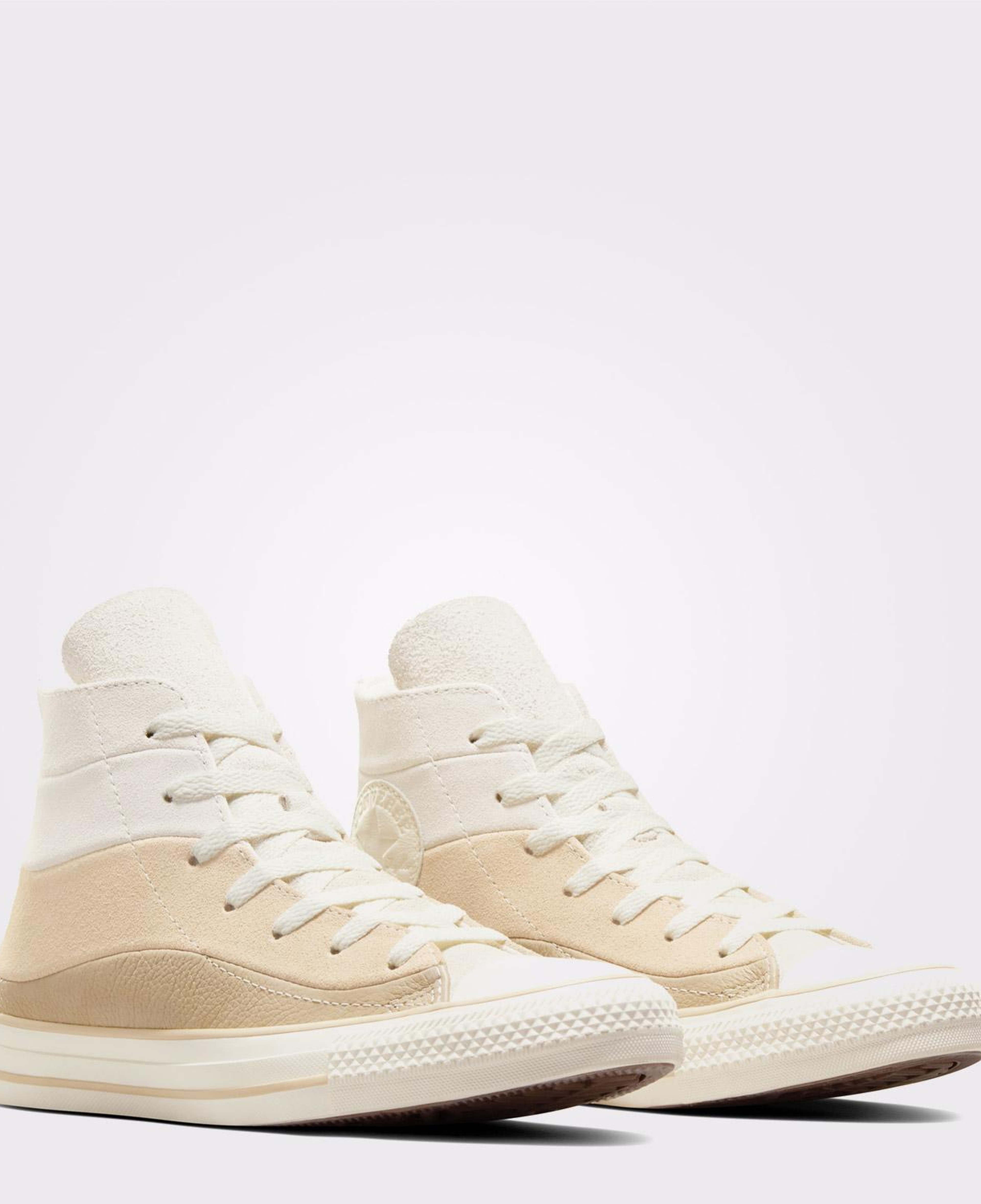 Converse Chuck Taylor All Star Unisex Krem Deri Sneaker